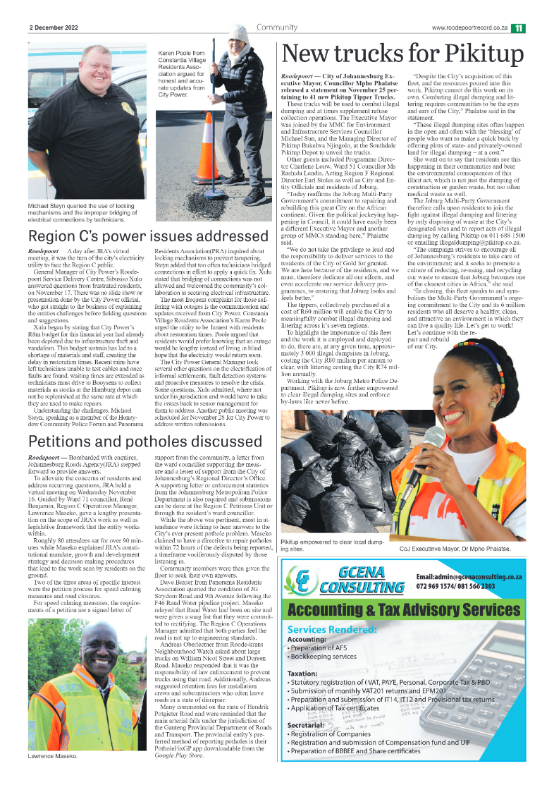 Roodepoort Northsider 2 December 2022 page 11