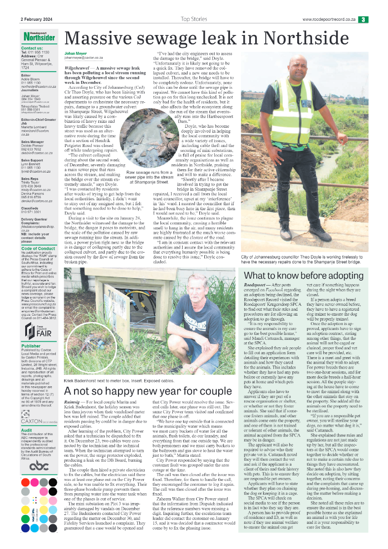 Roodepoort Northsider 2 February 2024 page 3