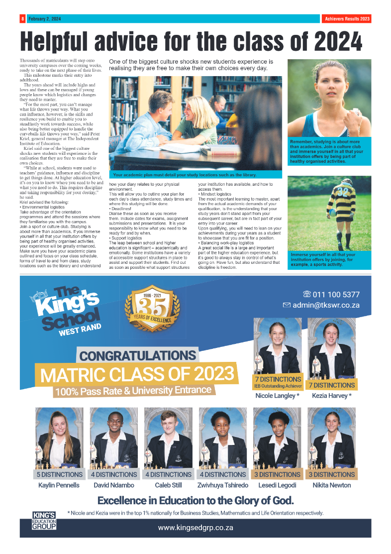 Roodepoort Northsider 2 February 2024 page 8