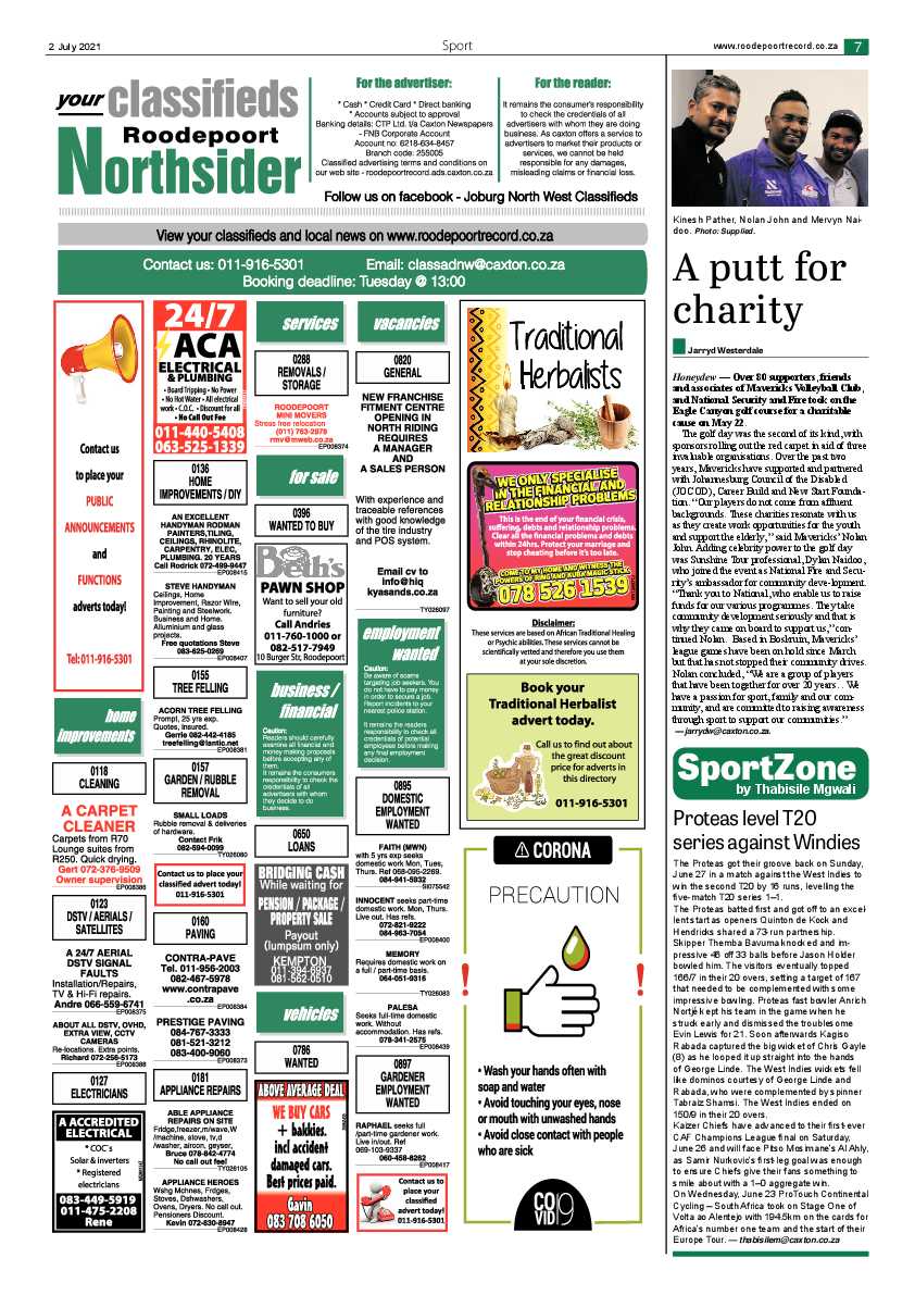Roodepoort Northsider 2 July 2021 page 7