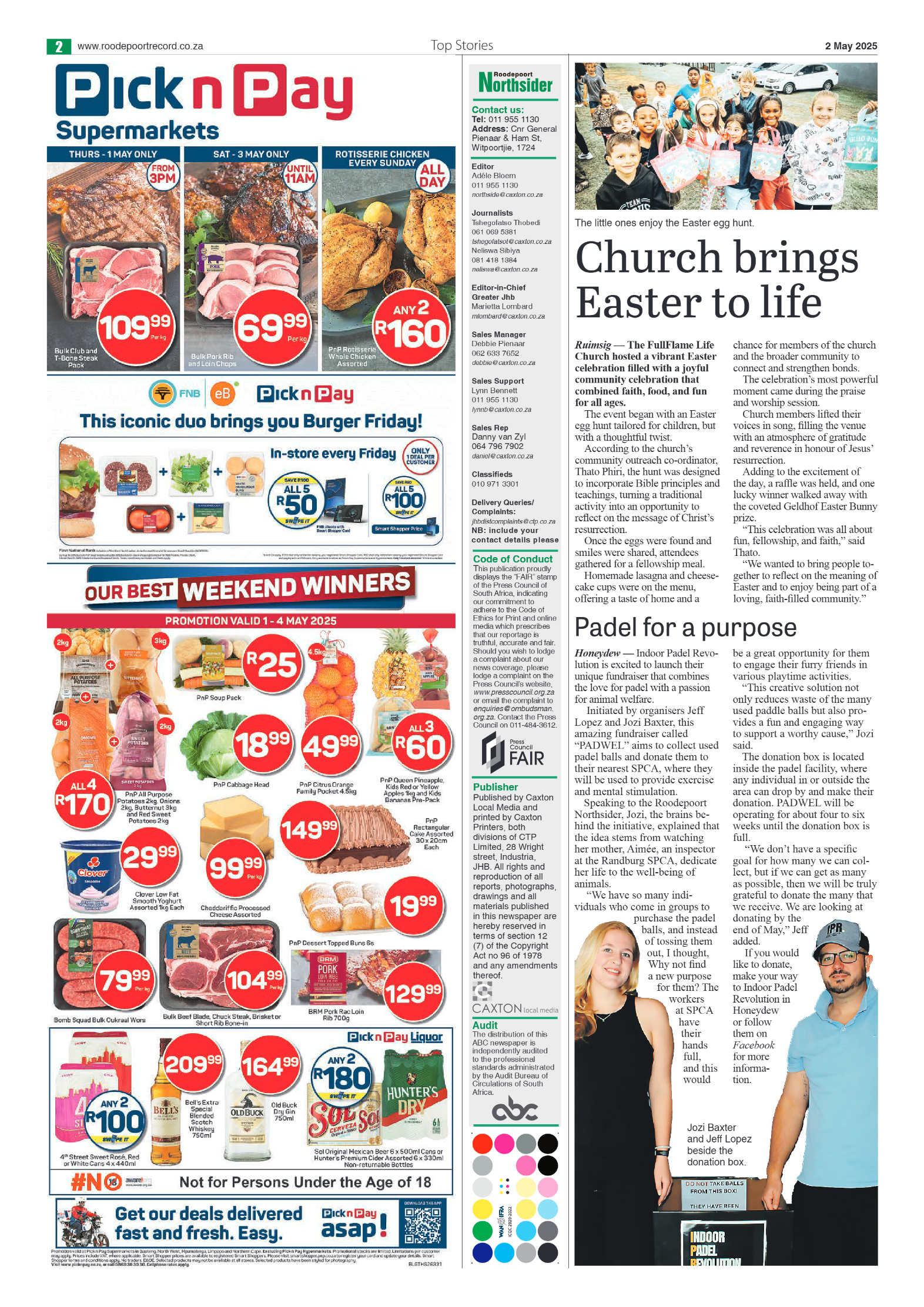 Roodepoort Northsider 2 May 2025 page 2