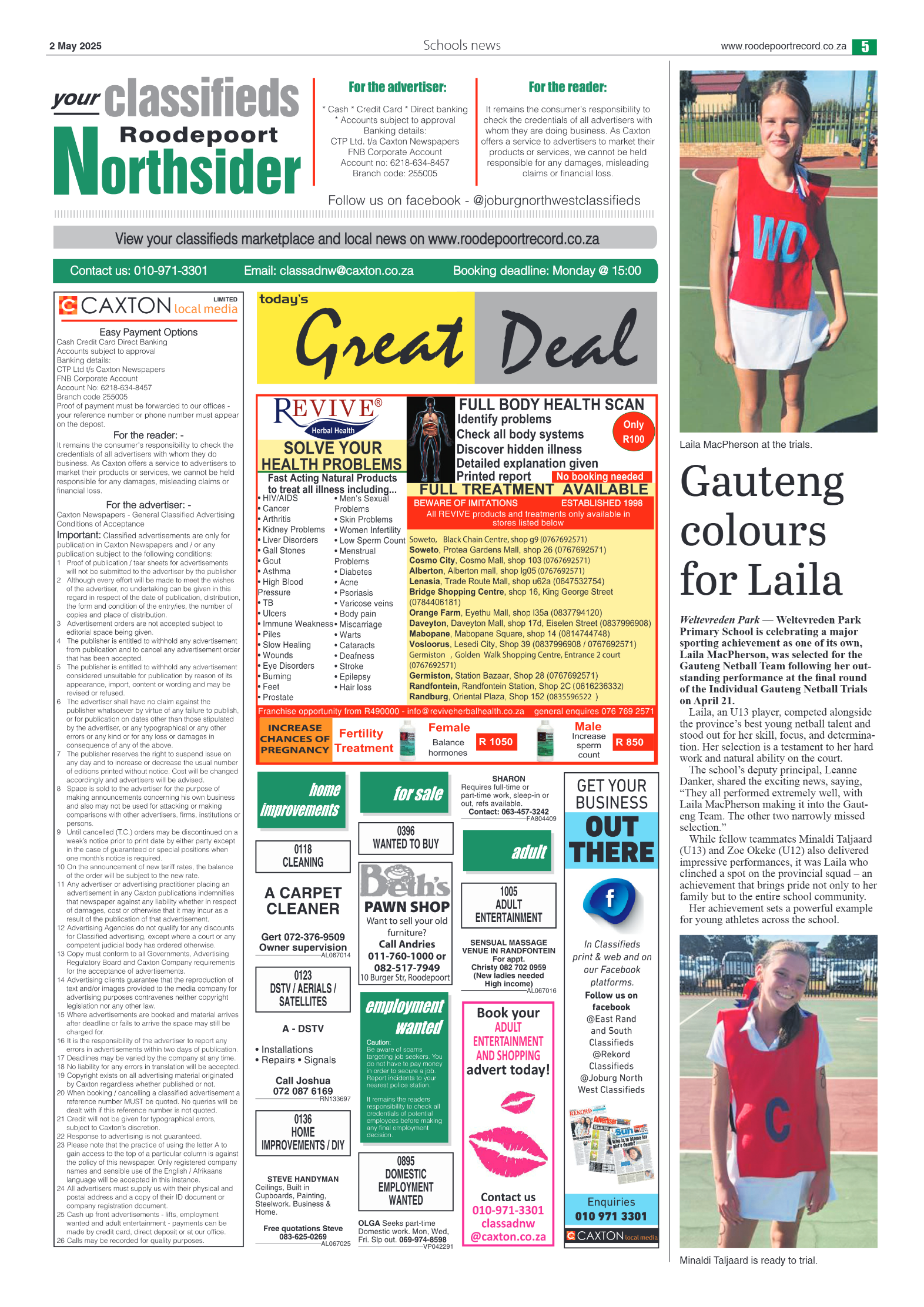 Roodepoort Northsider 2 May 2025 page 5