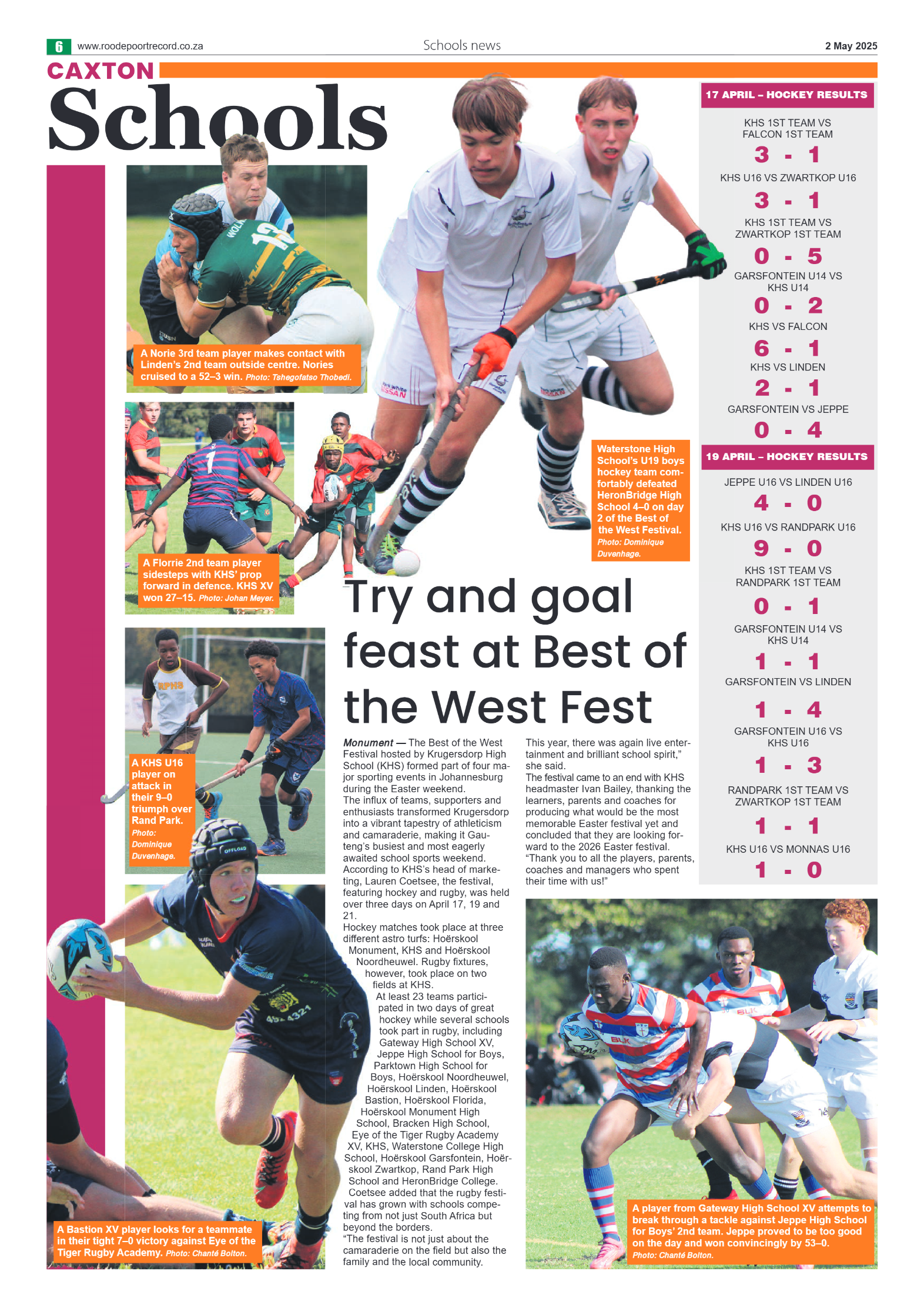 Roodepoort Northsider 2 May 2025 page 6