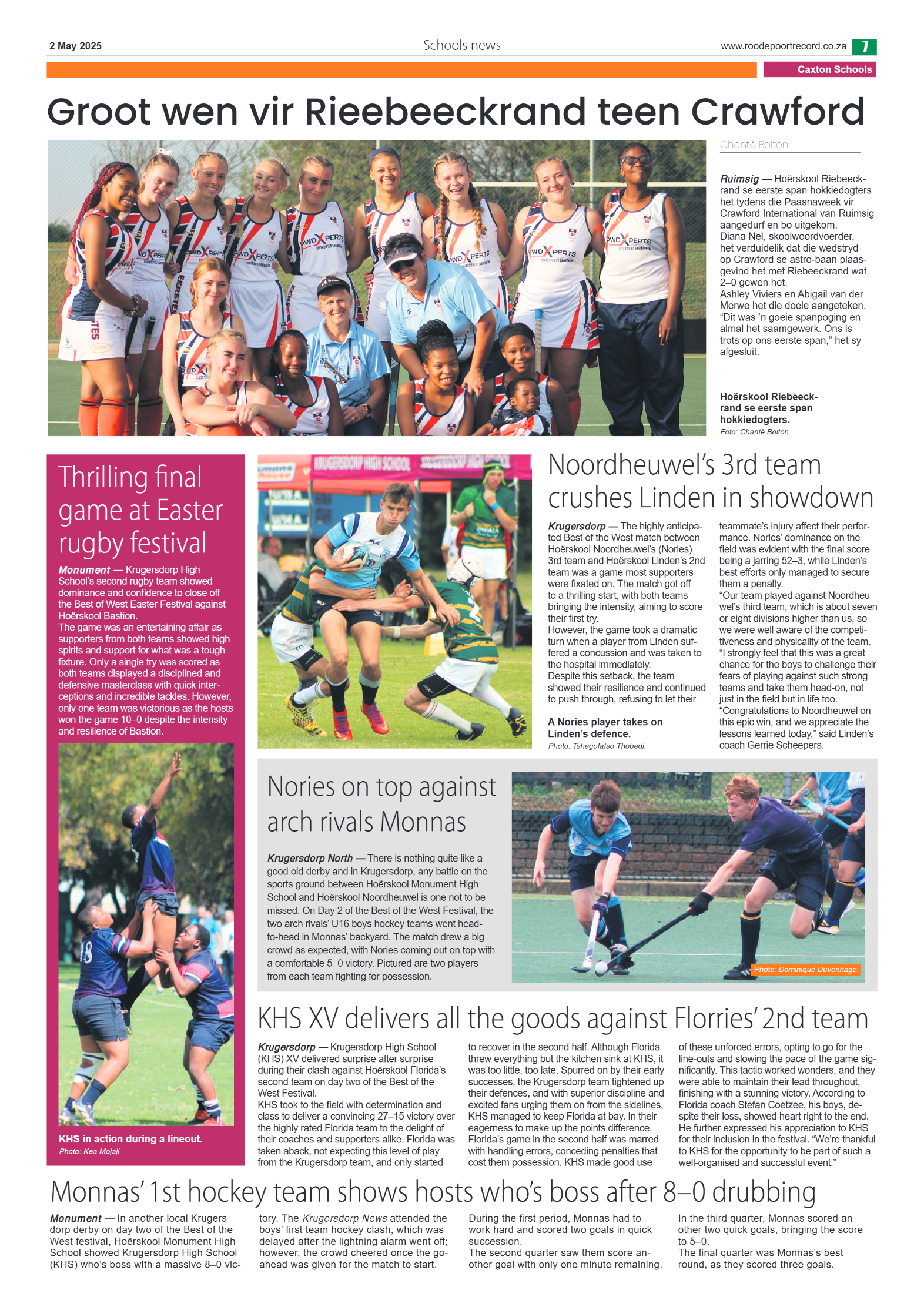 Roodepoort Northsider 2 May 2025 page 7