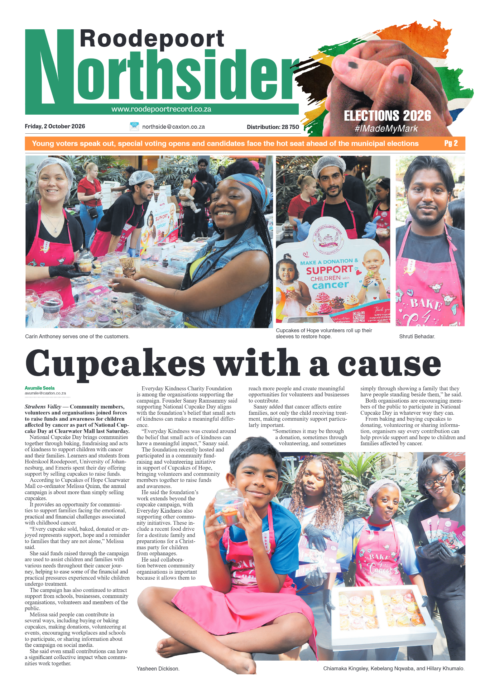 Roodepoort Northsider 2 October 2026 page 1