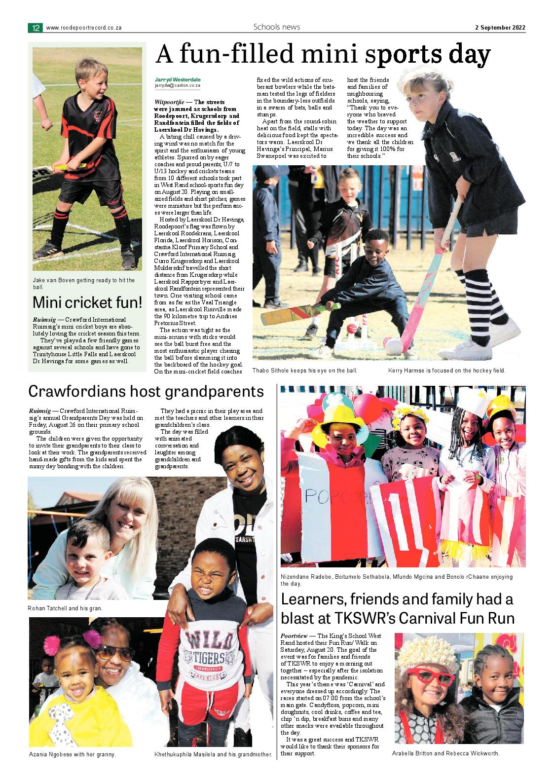 Roodepoort Northsider 2 September 2022 page 12