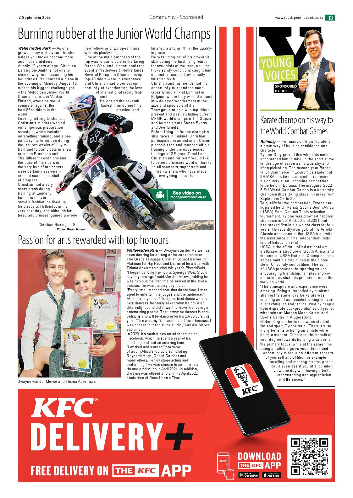 Roodepoort Northsider 2 September 2022 page 13