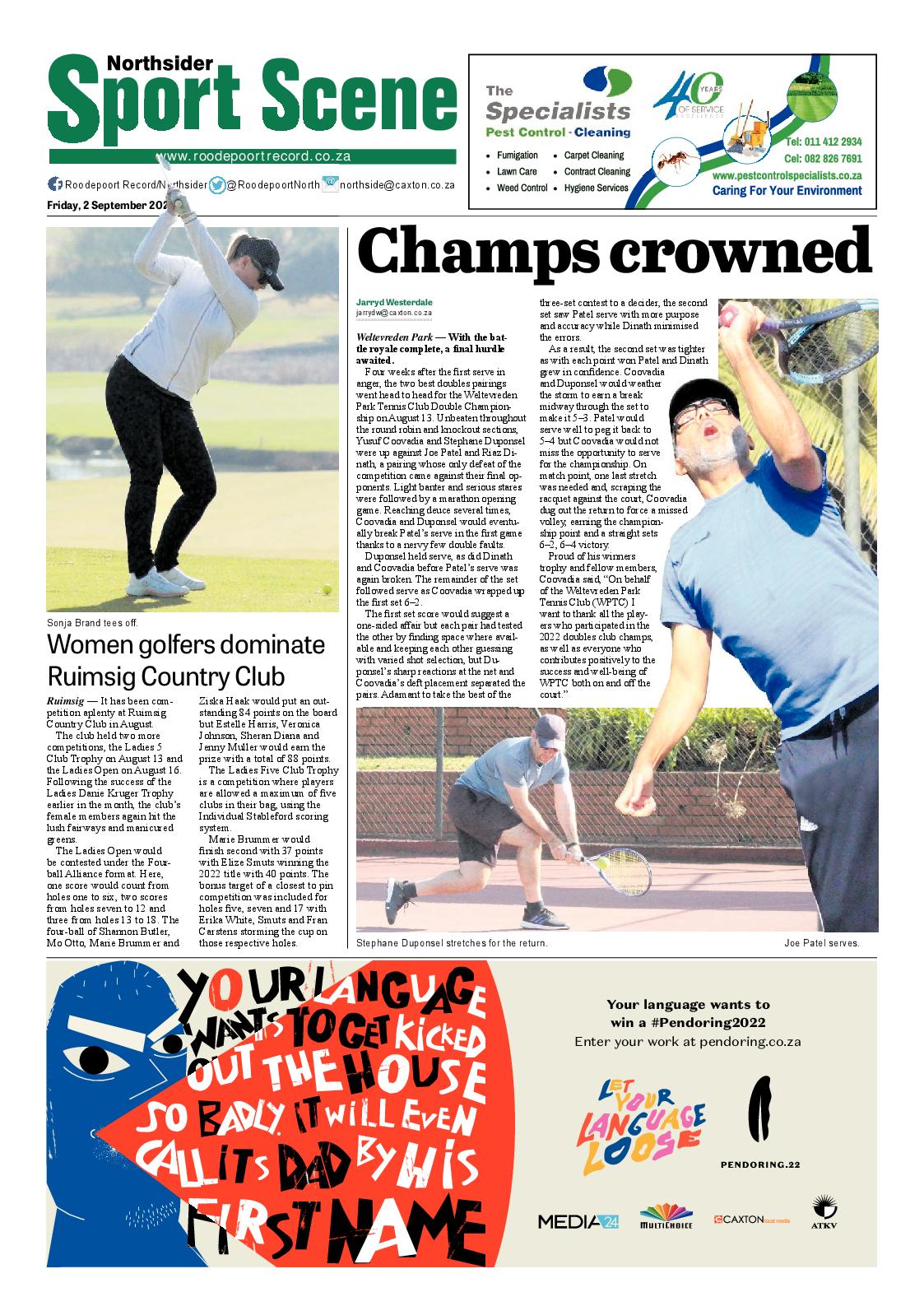 Roodepoort Northsider 2 September 2022 page 16