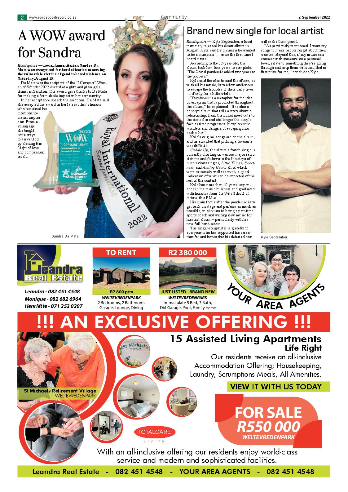 Roodepoort Northsider 2 September 2022 page 2