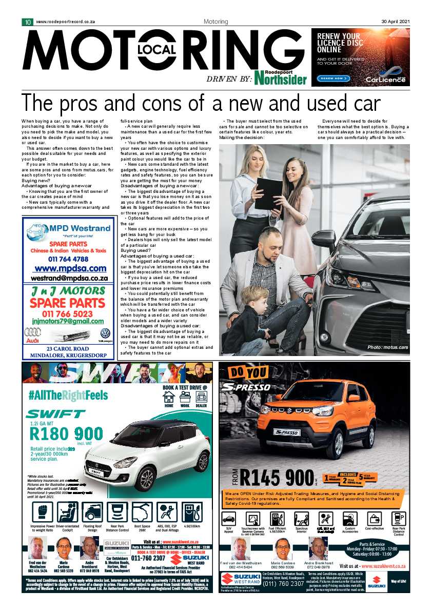 Roodepoort Northsider 30 April 2021 page 10