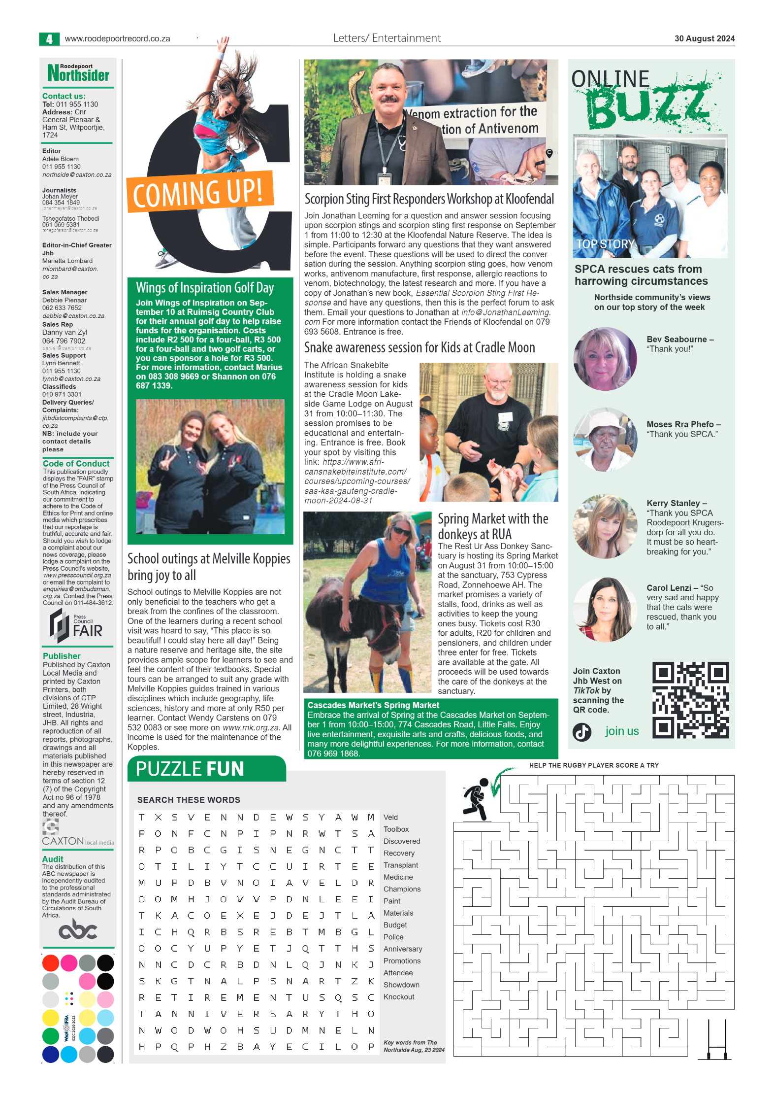 Roodepoort Northsider 30 August 2024 page 4