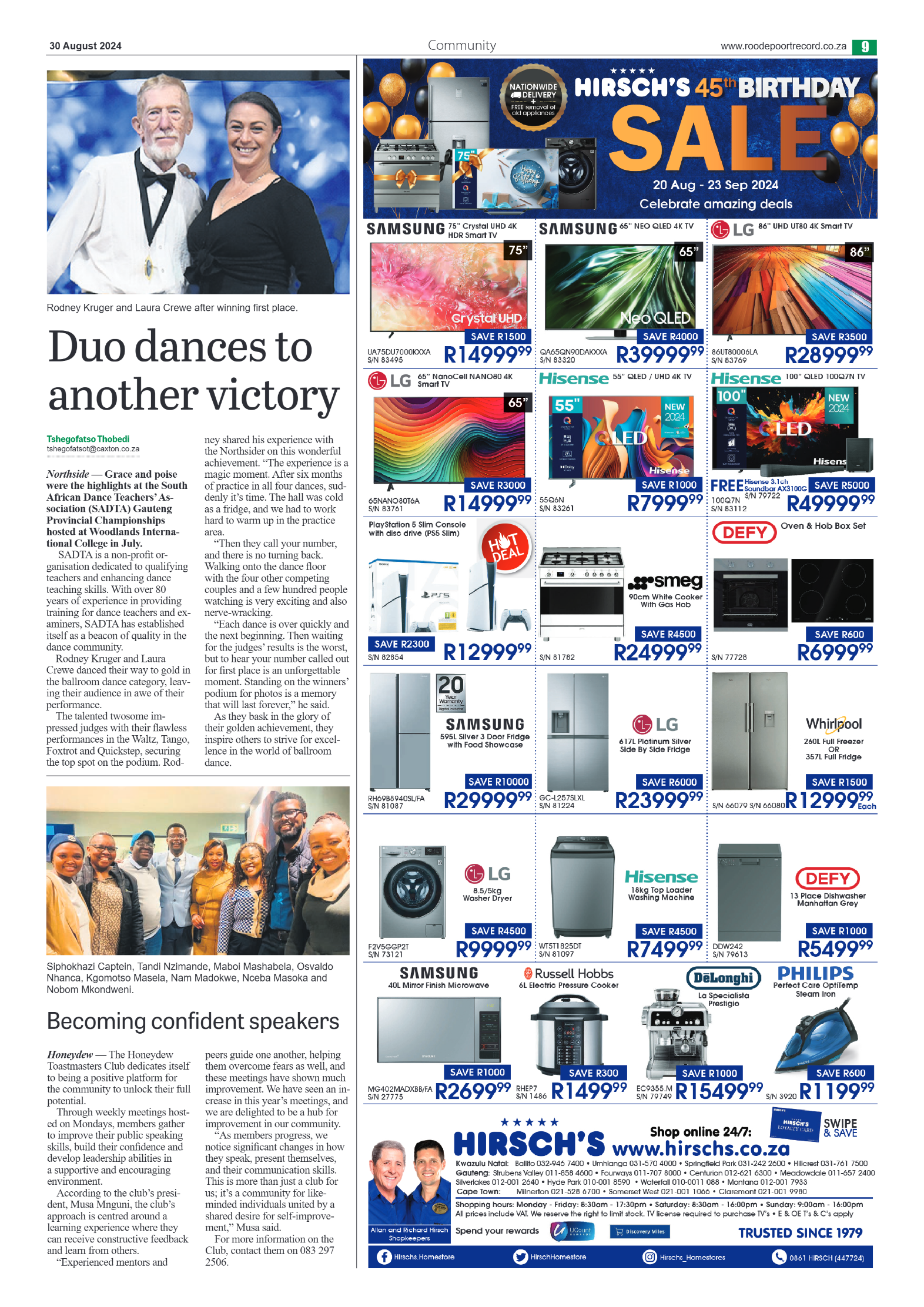 Roodepoort Northsider 30 August 2024 page 9