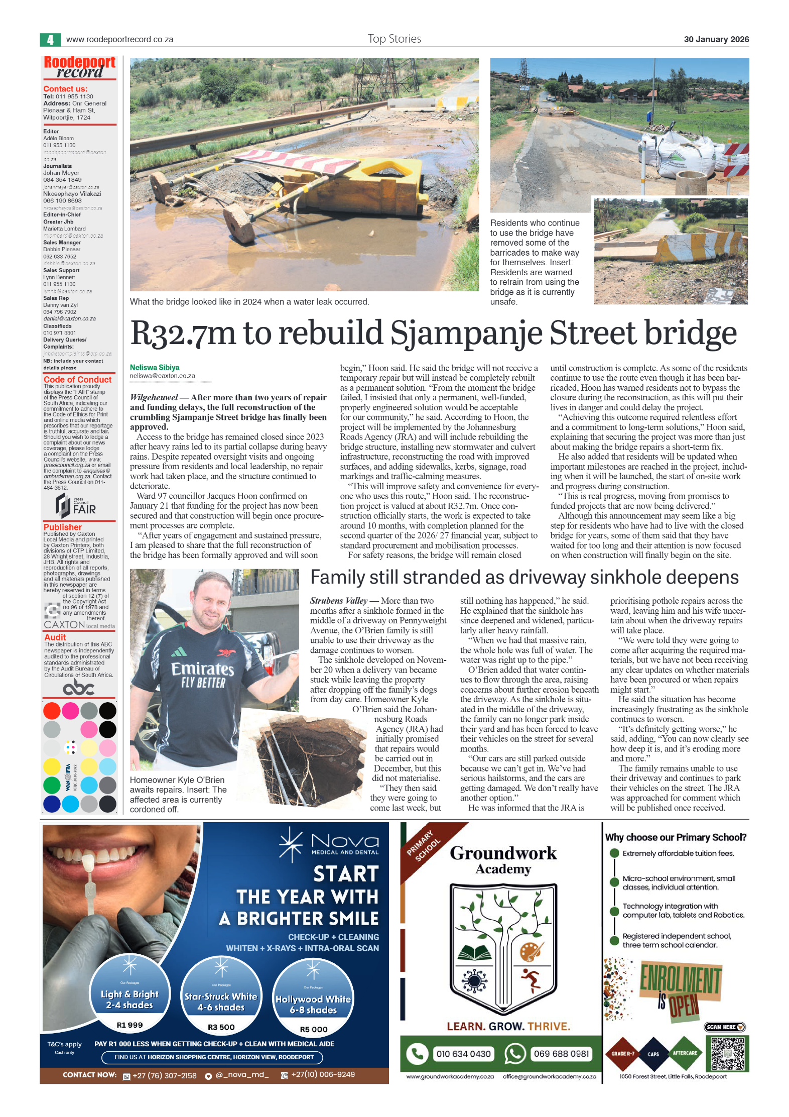 Roodepoort Northsider 30 January 2026 page 4