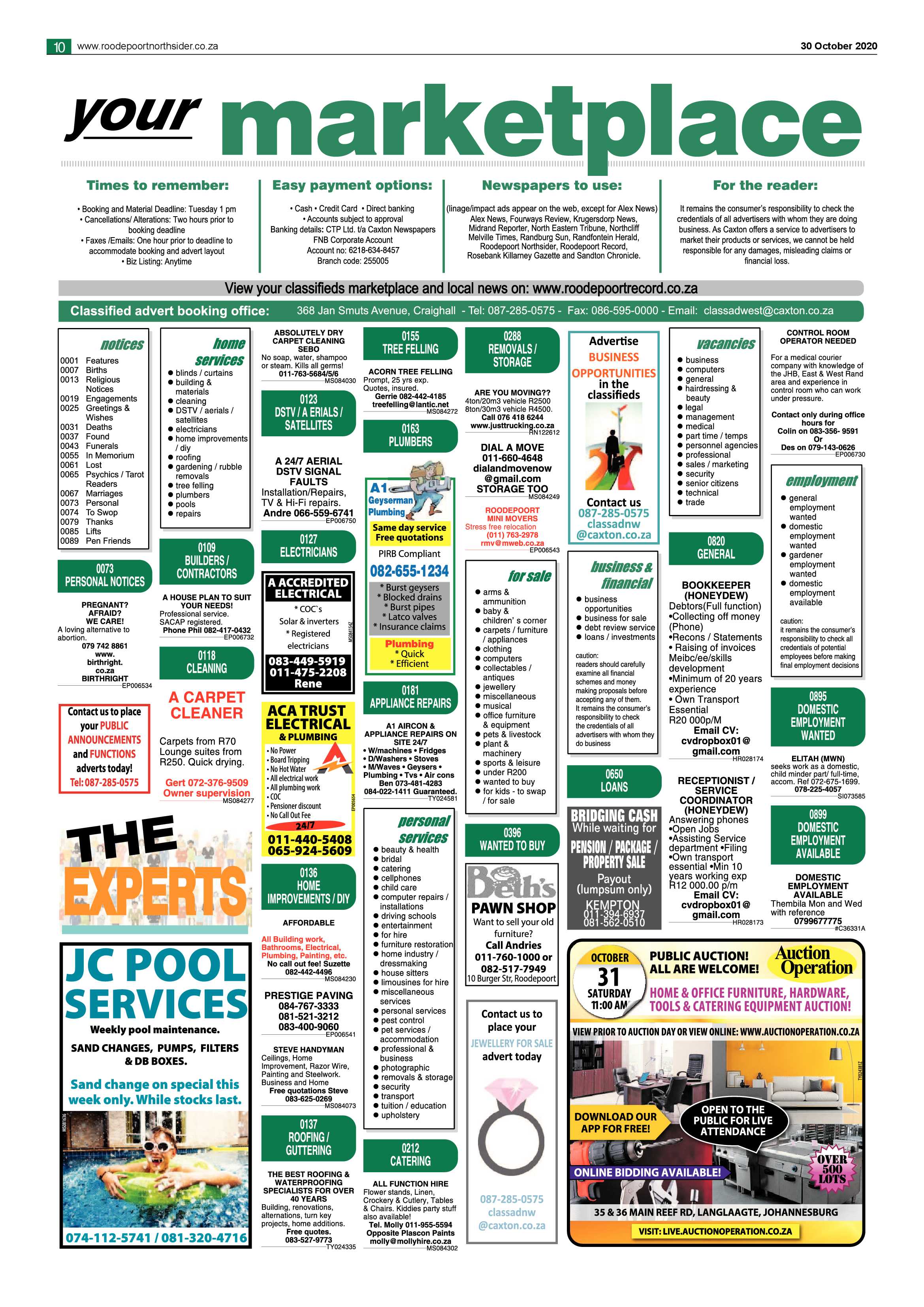 Roodepoort Northsider 30 October 2020 page 10