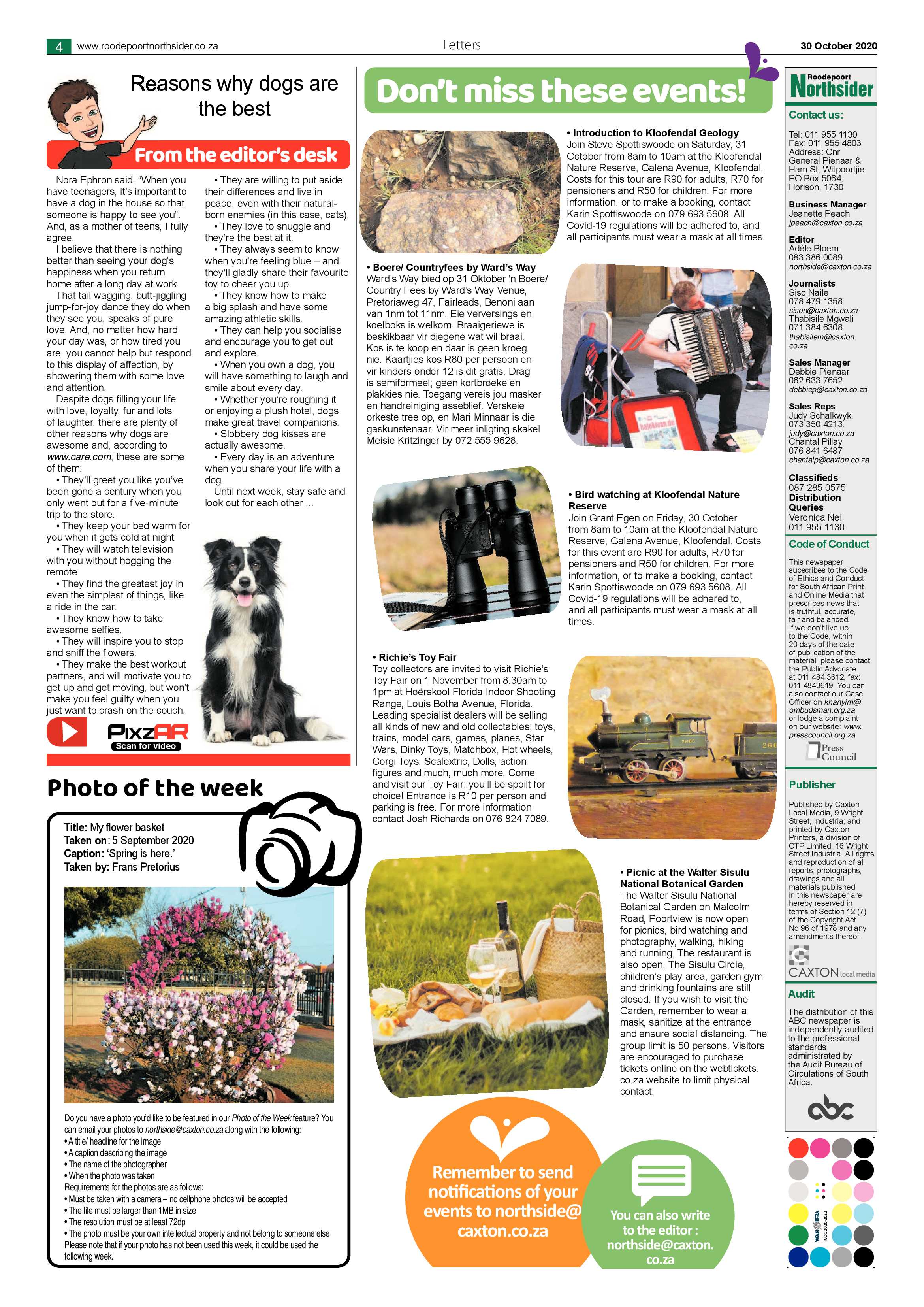 Roodepoort Northsider 30 October 2020 page 4