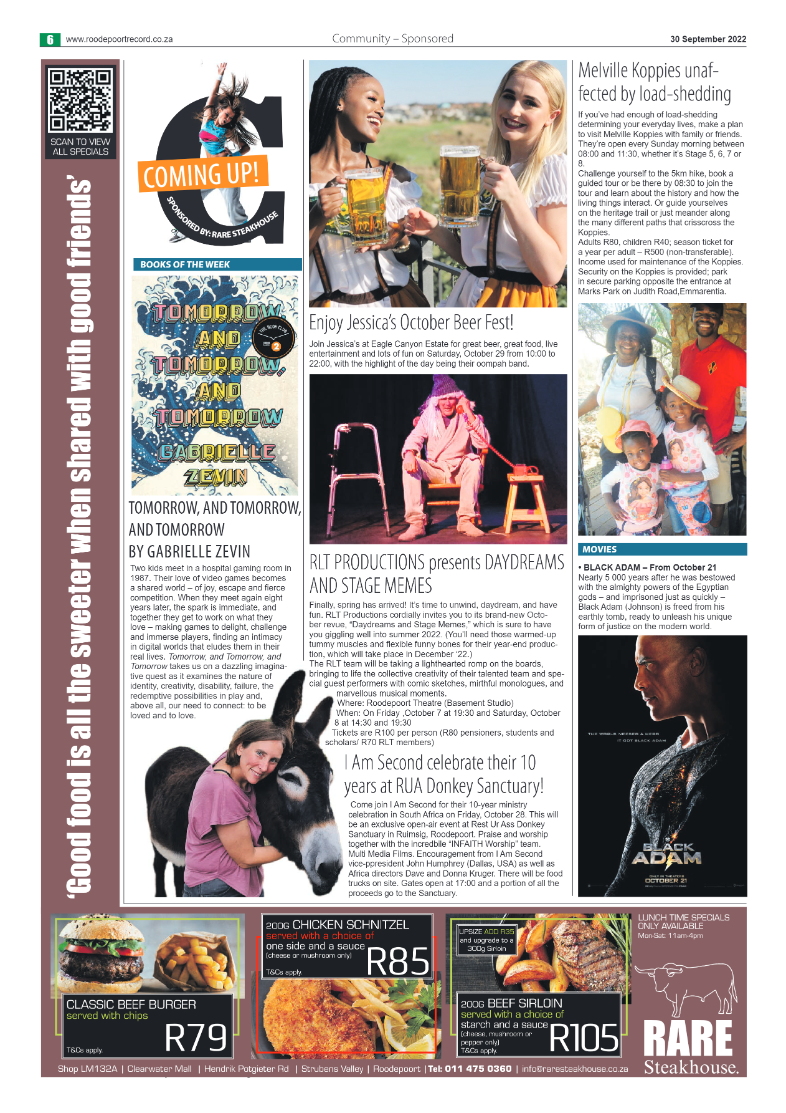 Roodepoort Northsider 30 September 2022 page 6