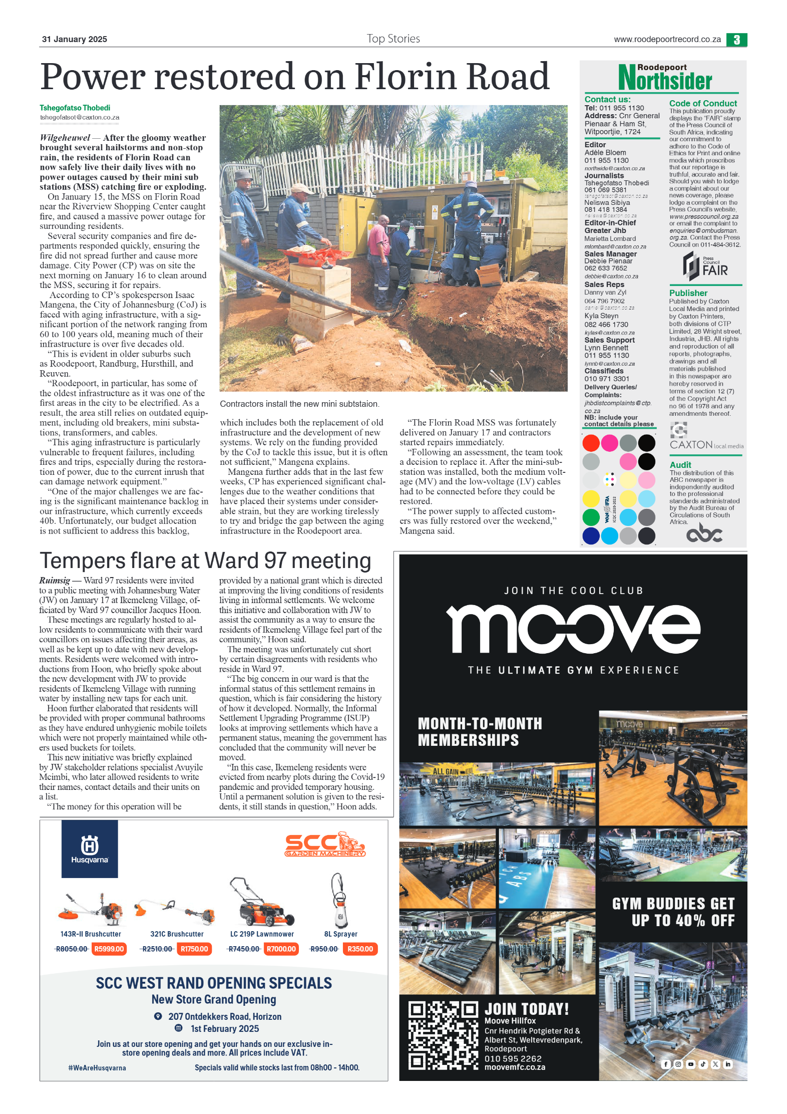 Roodepoort Northsider 31 January 2025 page 3