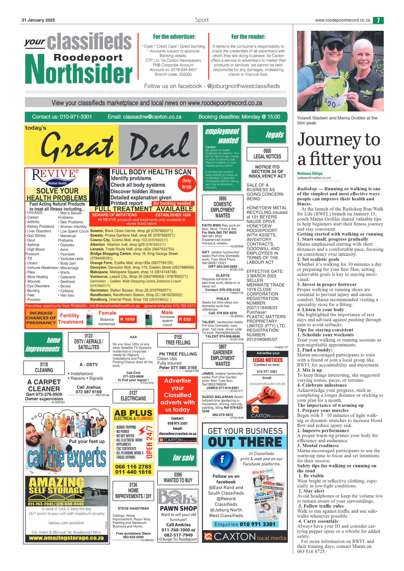 Roodepoort Northsider 31 January 2025 page 7