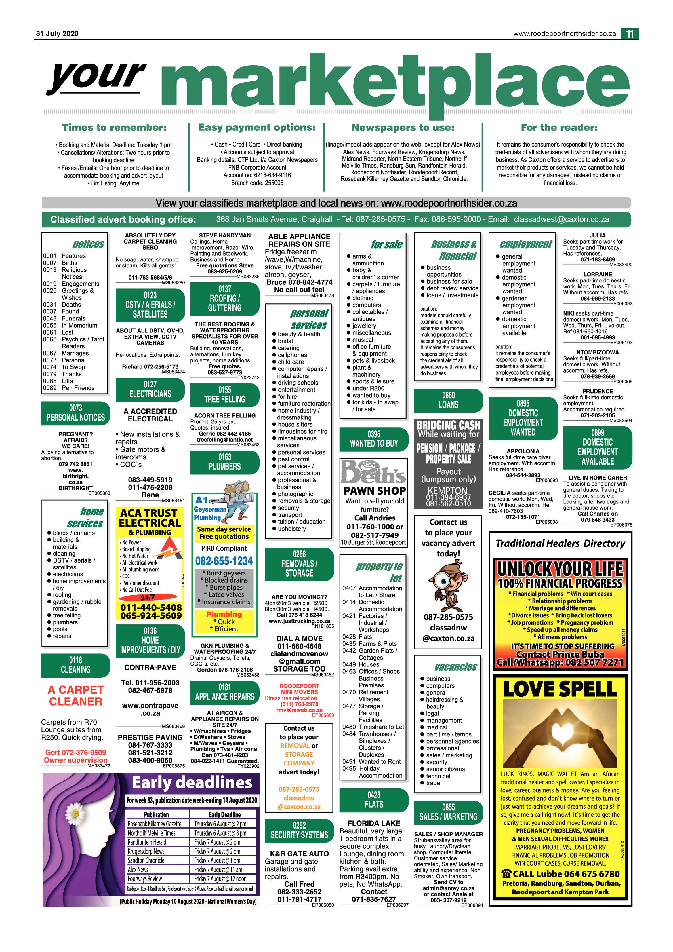 Roodepoort Northsider 31 July 2020 page 11