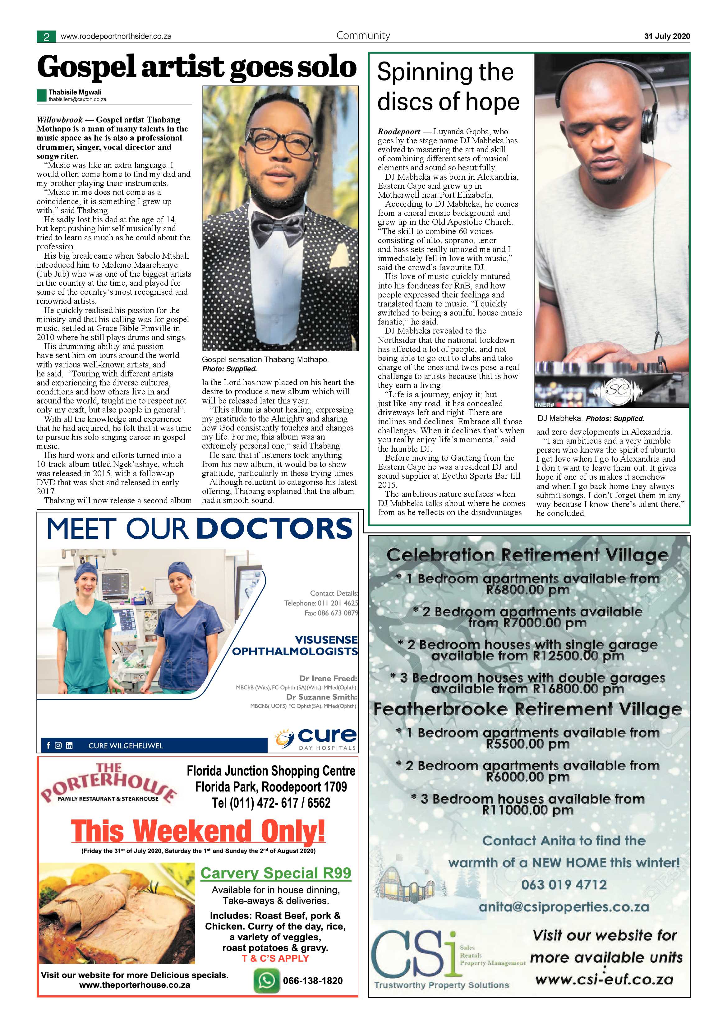 Roodepoort Northsider 31 July 2020 page 2