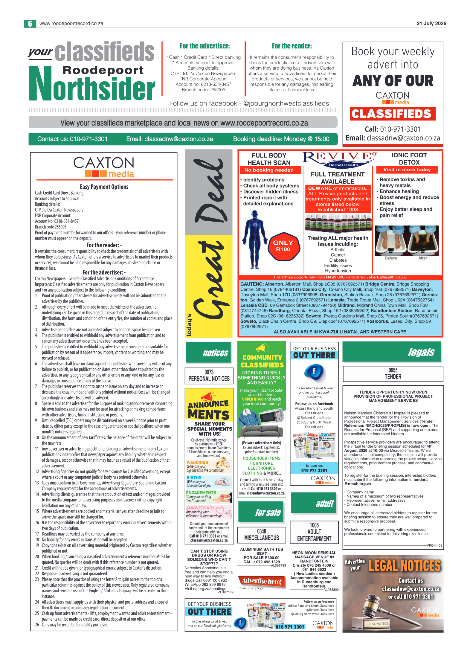 Roodepoort Northsider 31 July 2026 page 6