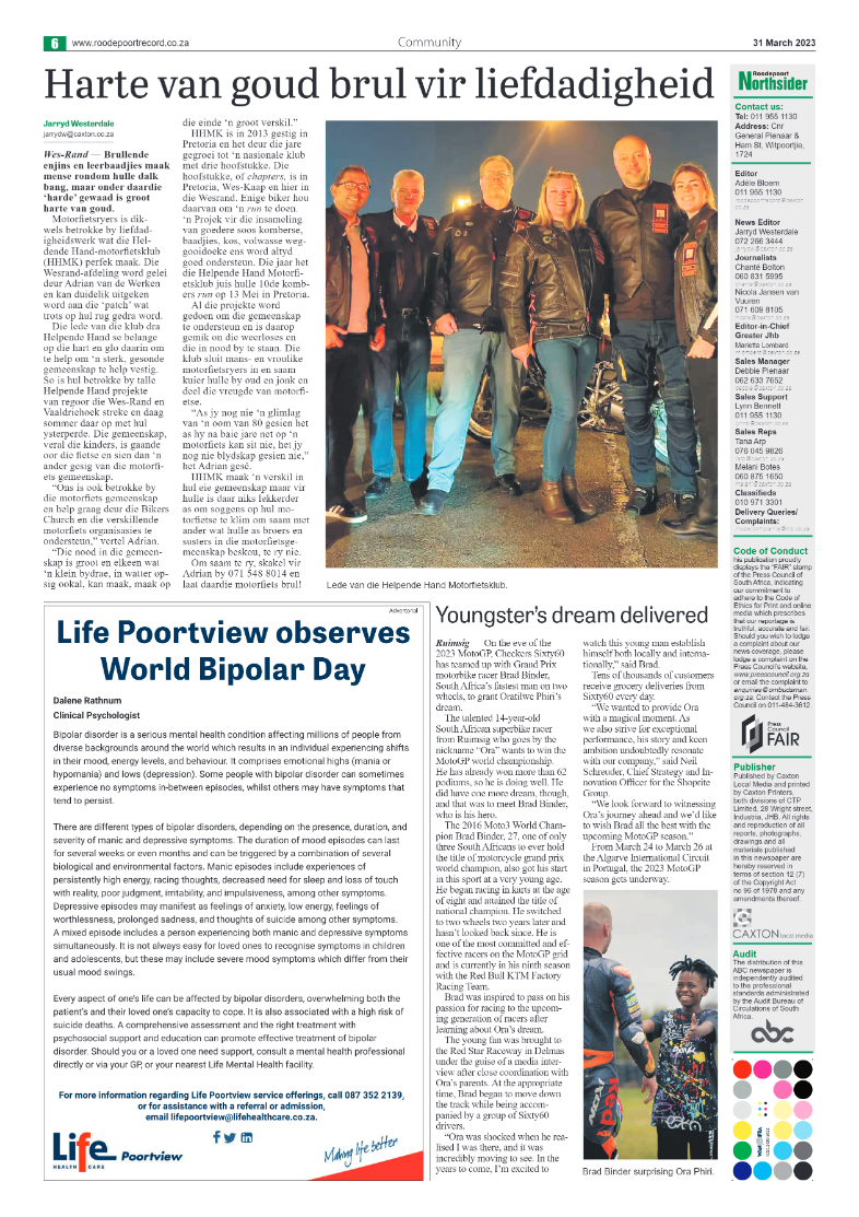 Roodepoort Northsider 31 March 2023 page 6