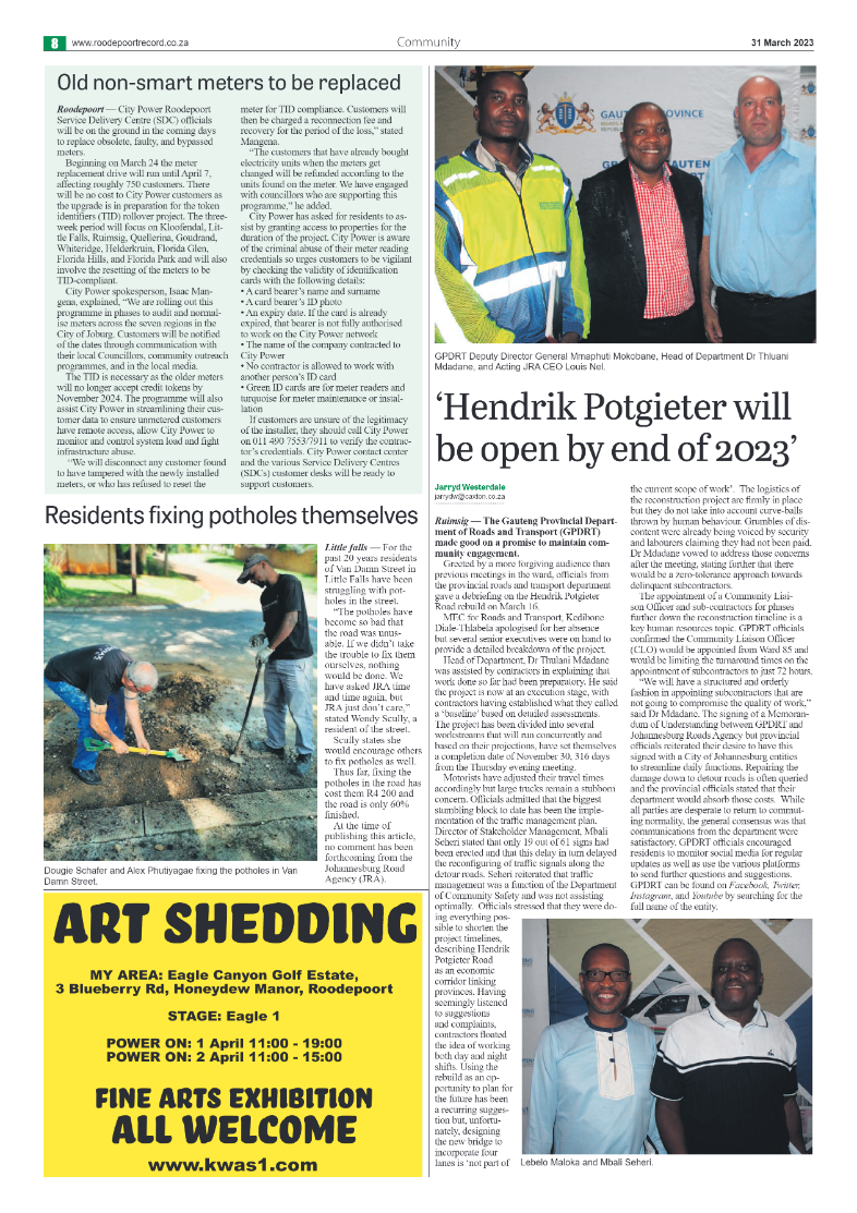 Roodepoort Northsider 31 March 2023 page 8