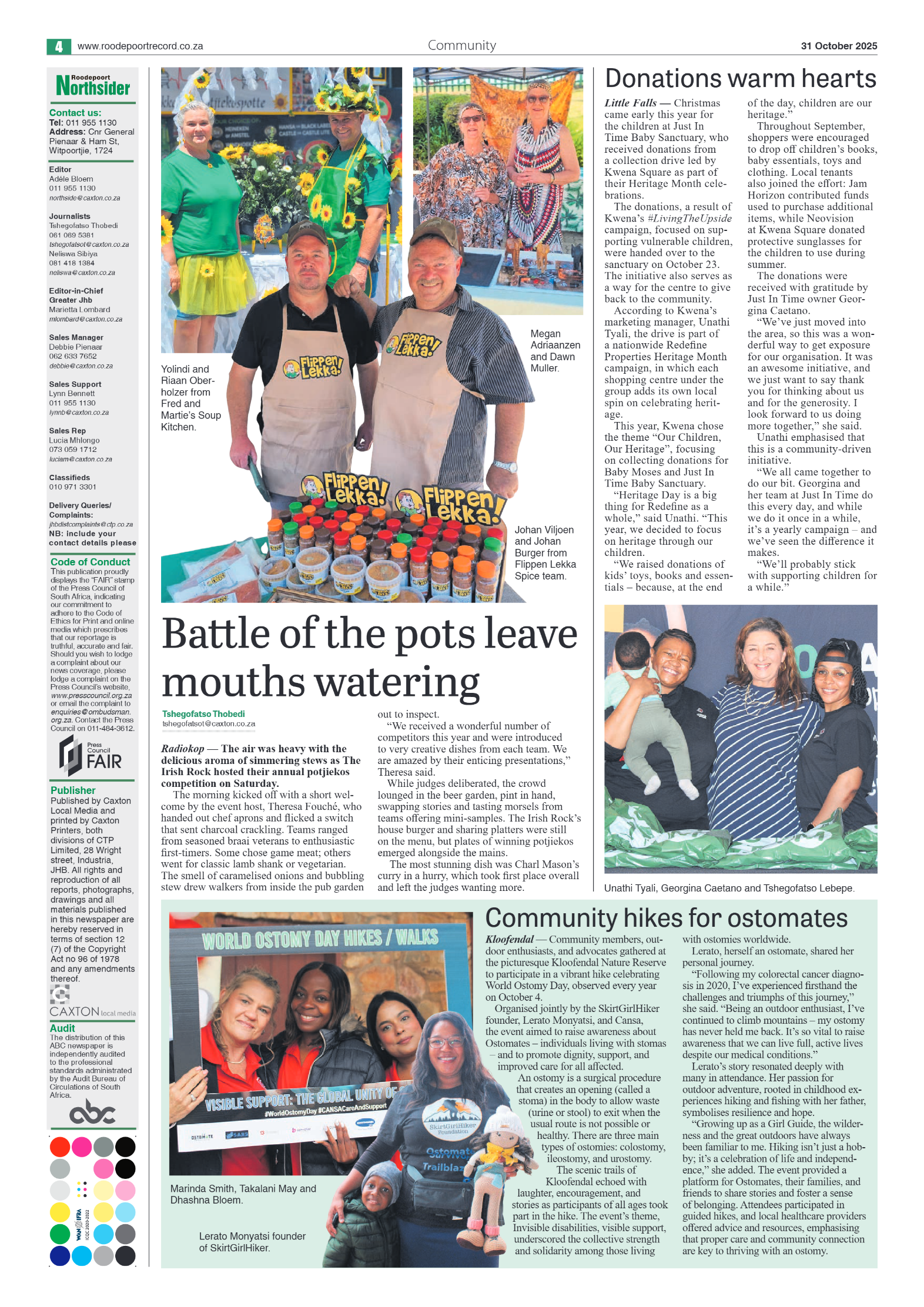Roodepoort Northsider 31 October 2025 page 4