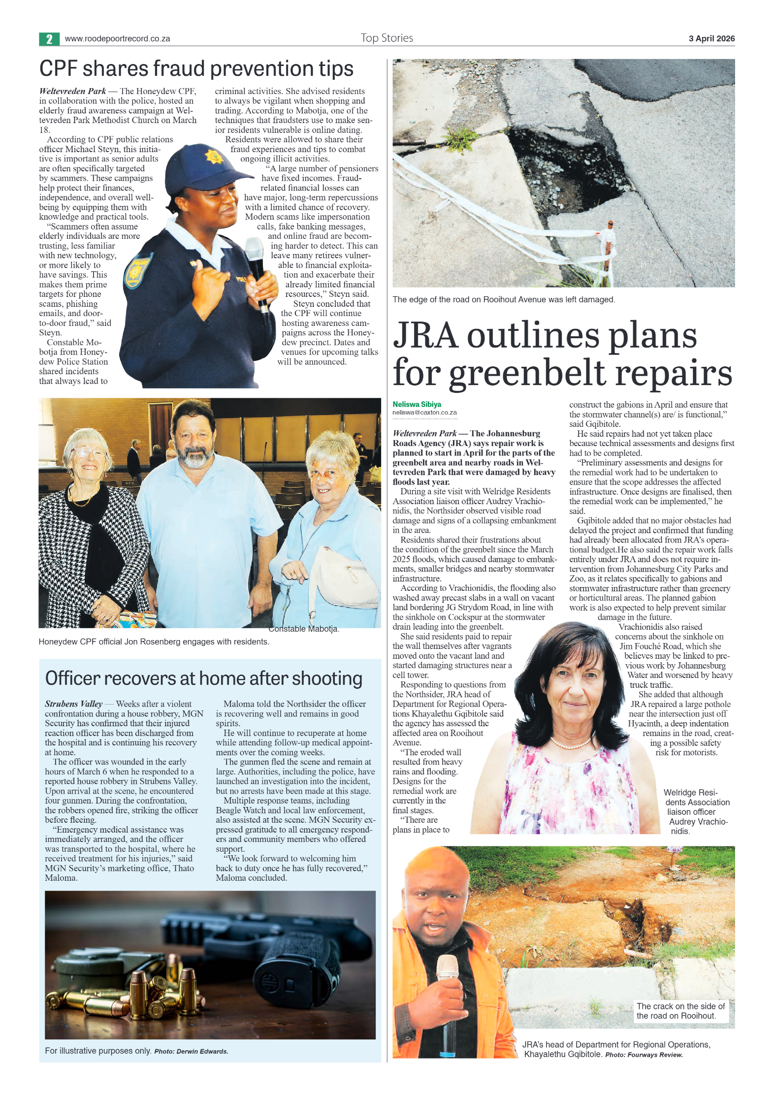 Roodepoort Northsider 3 April 2026 page 2