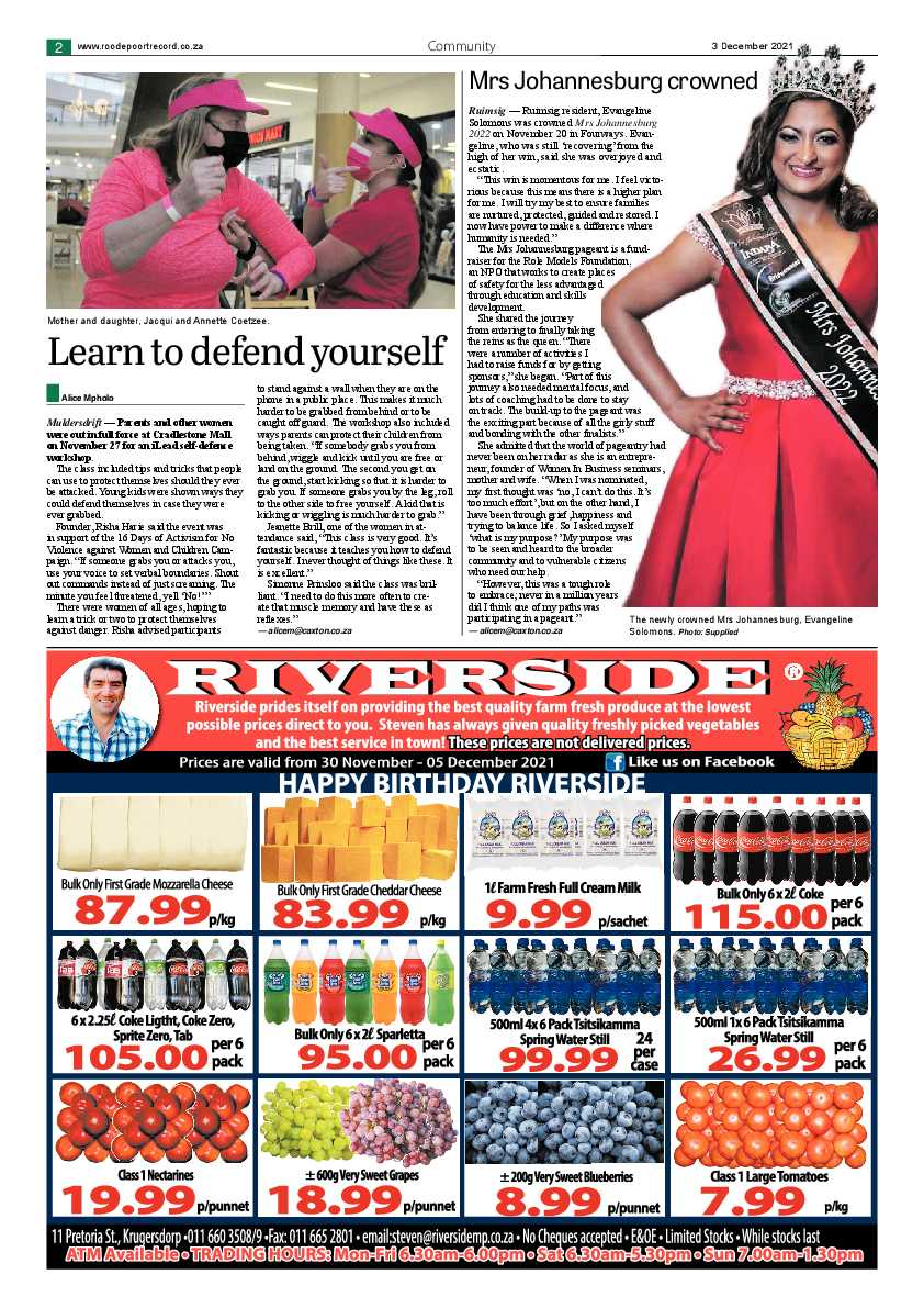 Roodepoort Northsider 3 December 2021 page 2