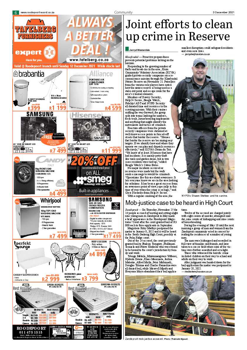 Roodepoort Northsider 3 December 2021 page 6