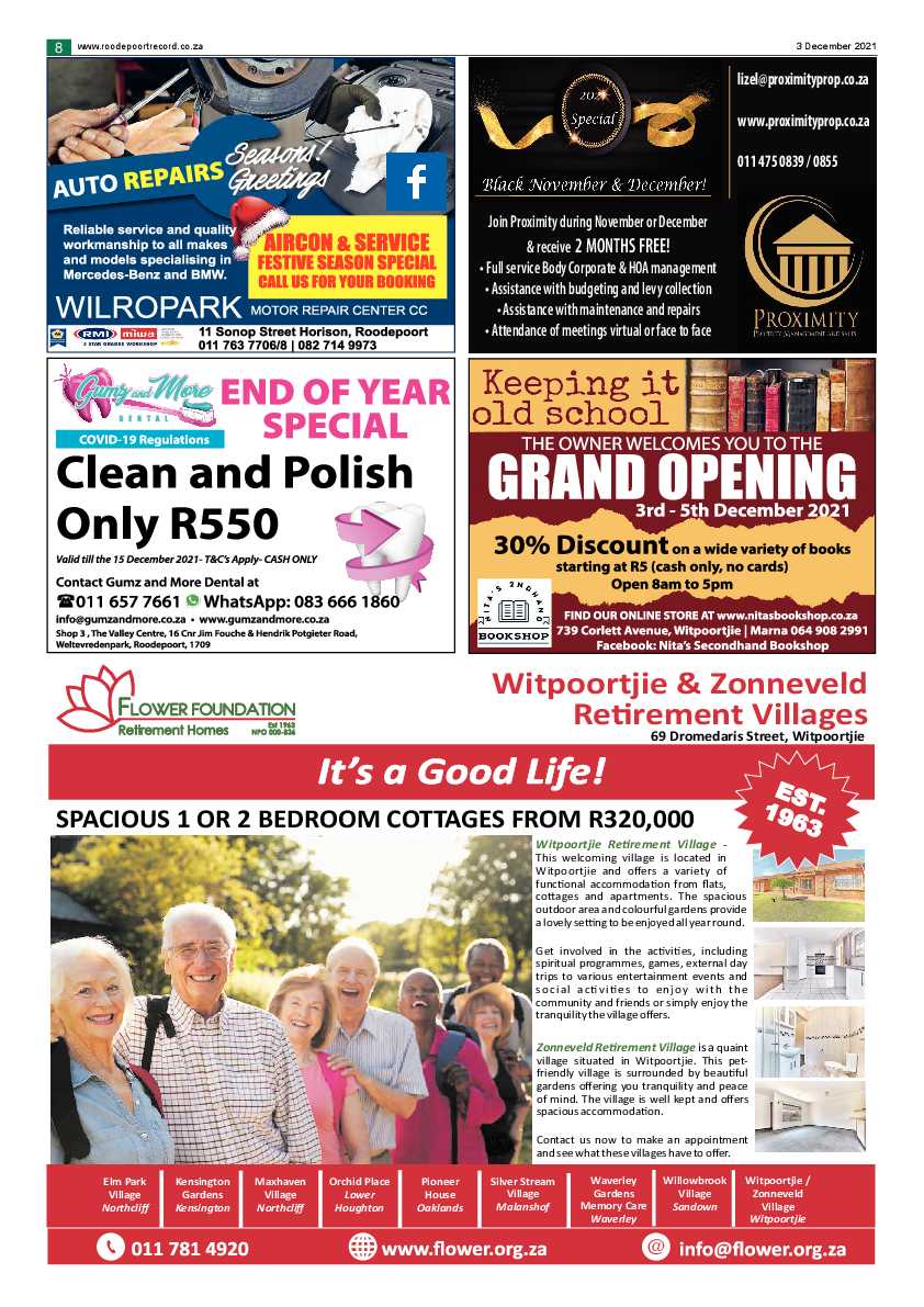 Roodepoort Northsider 3 December 2021 page 8