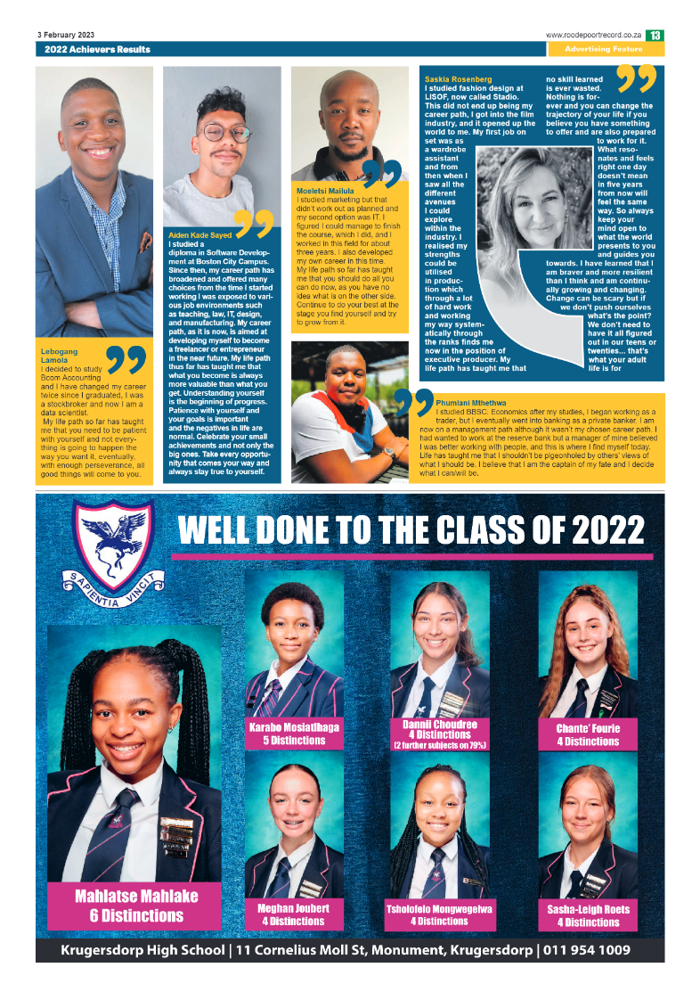 Roodepoort Northsider 3 February 2023 page 13
