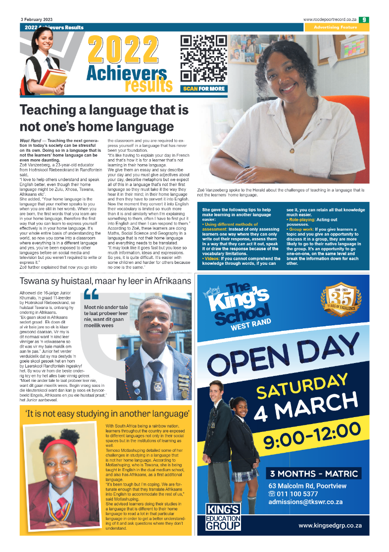 Roodepoort Northsider 3 February 2023 page 9