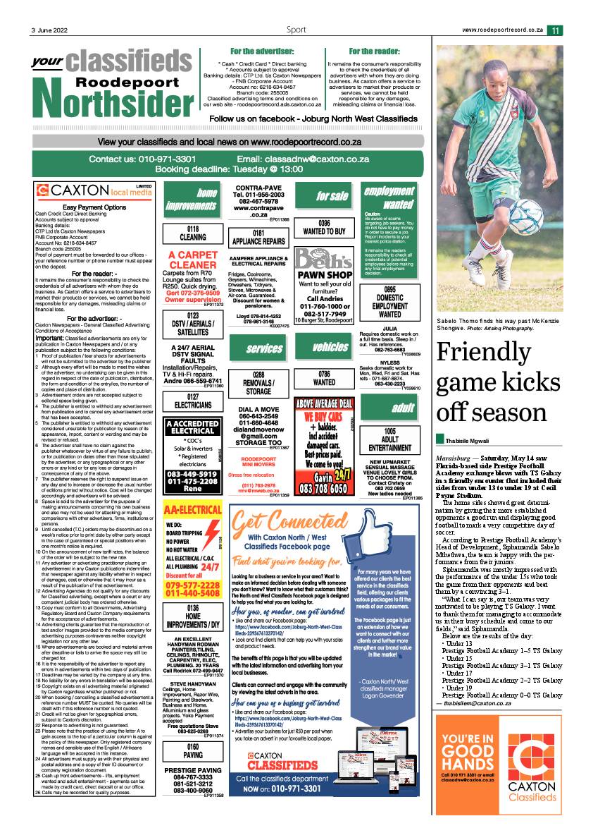 Roodepoort Northsider 3 June 2022 page 11