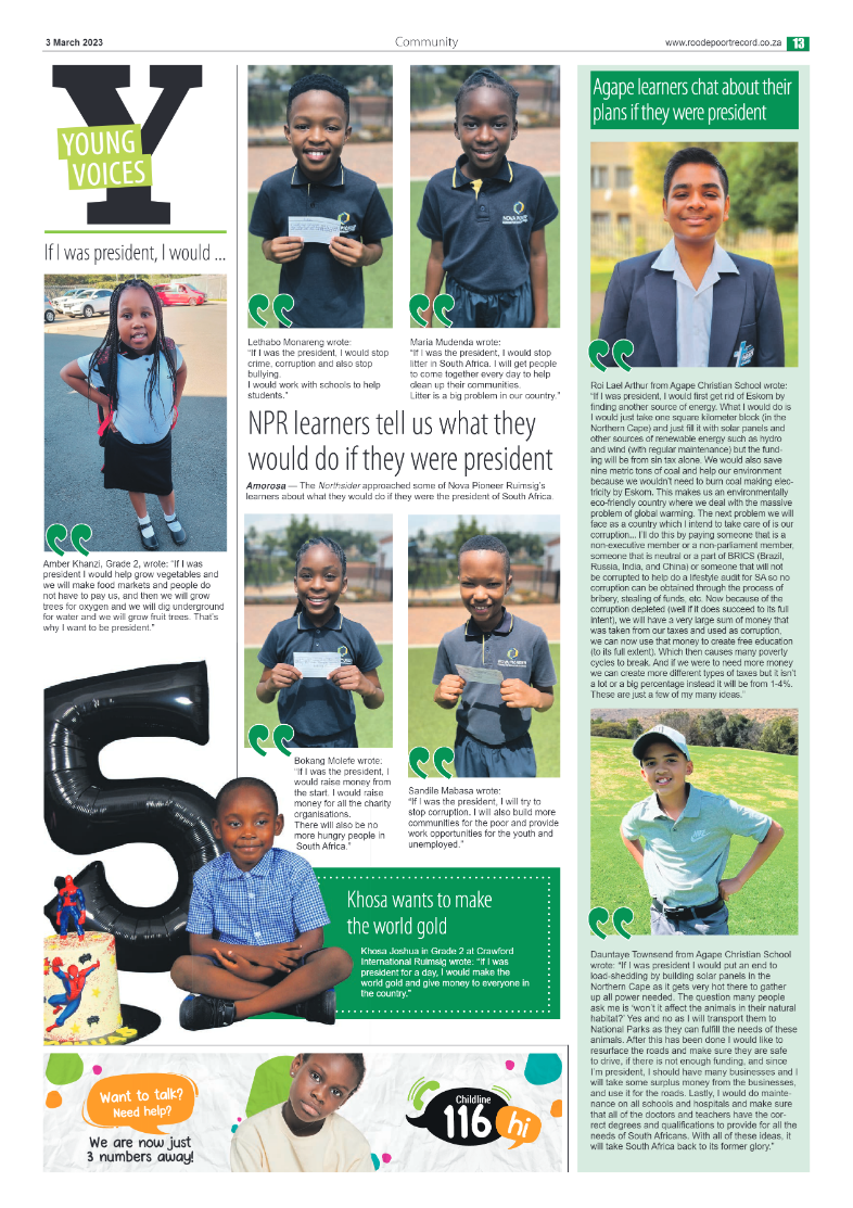 Roodepoort Northsider 3 March 2023 page 13