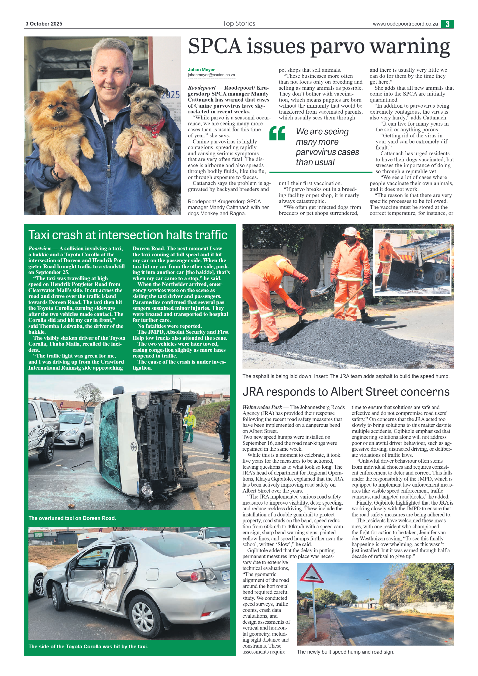 Roodepoort Northsider 3 October 2025 page 3