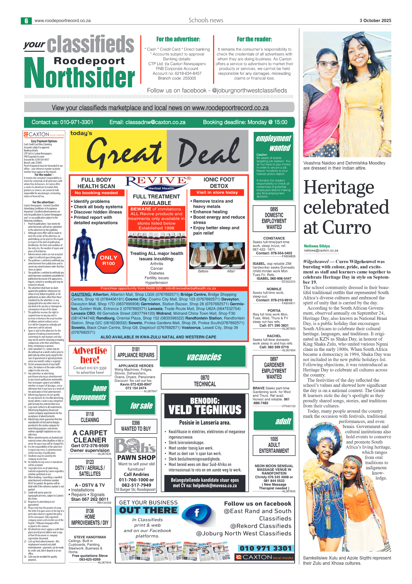 Roodepoort Northsider 3 October 2025 page 6