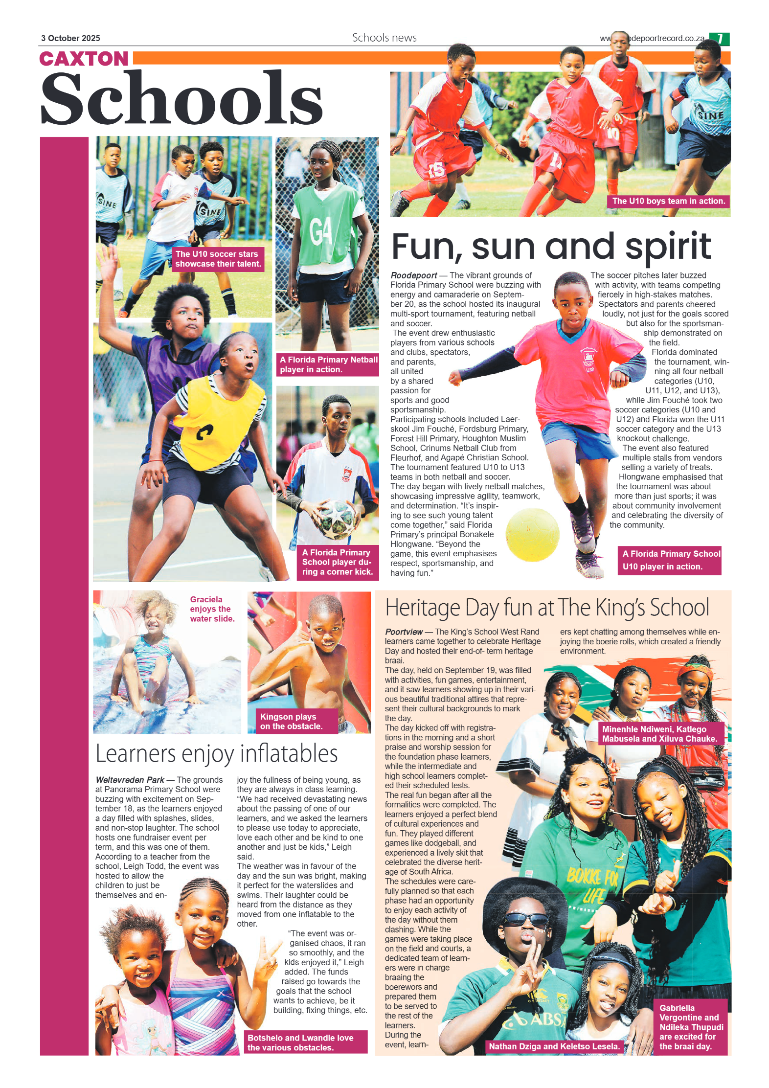 Roodepoort Northsider 3 October 2025 page 7