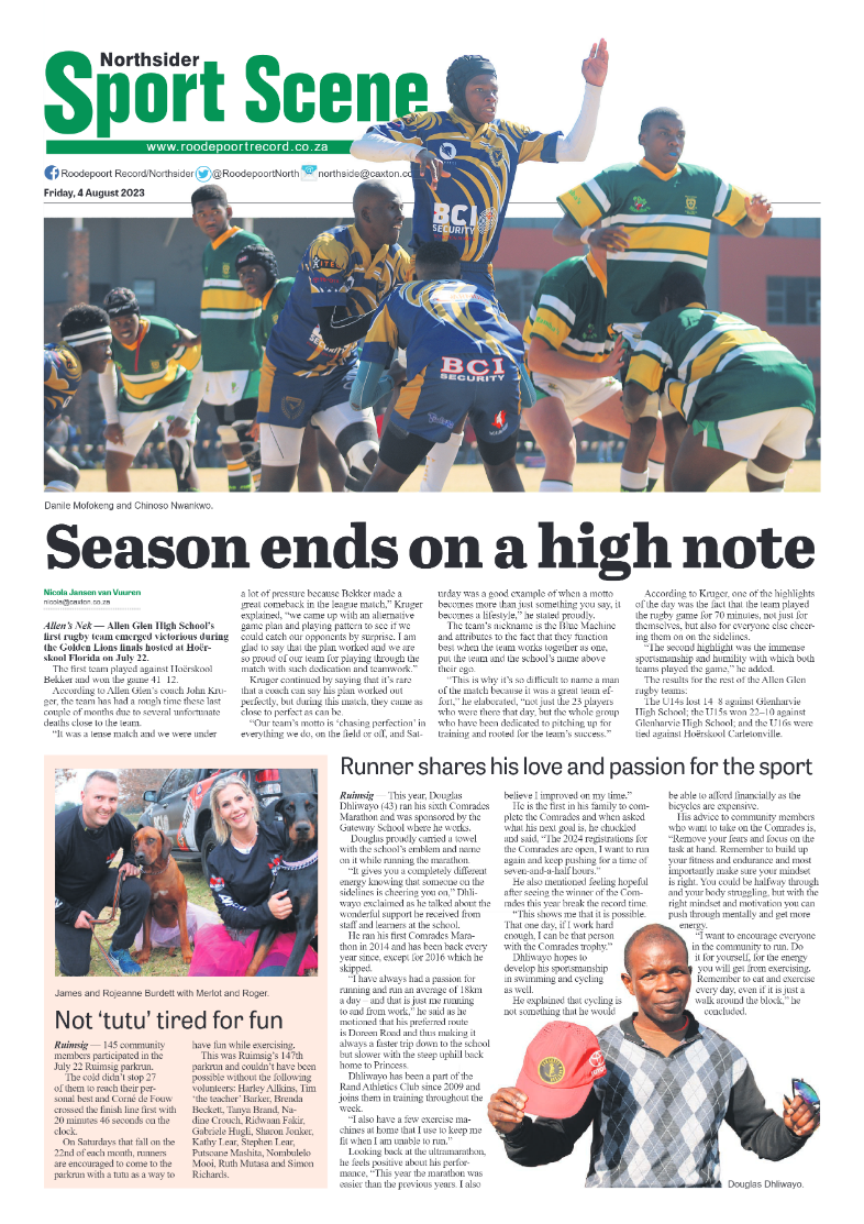 Roodepoort Northsider 4 August 2023 page 12