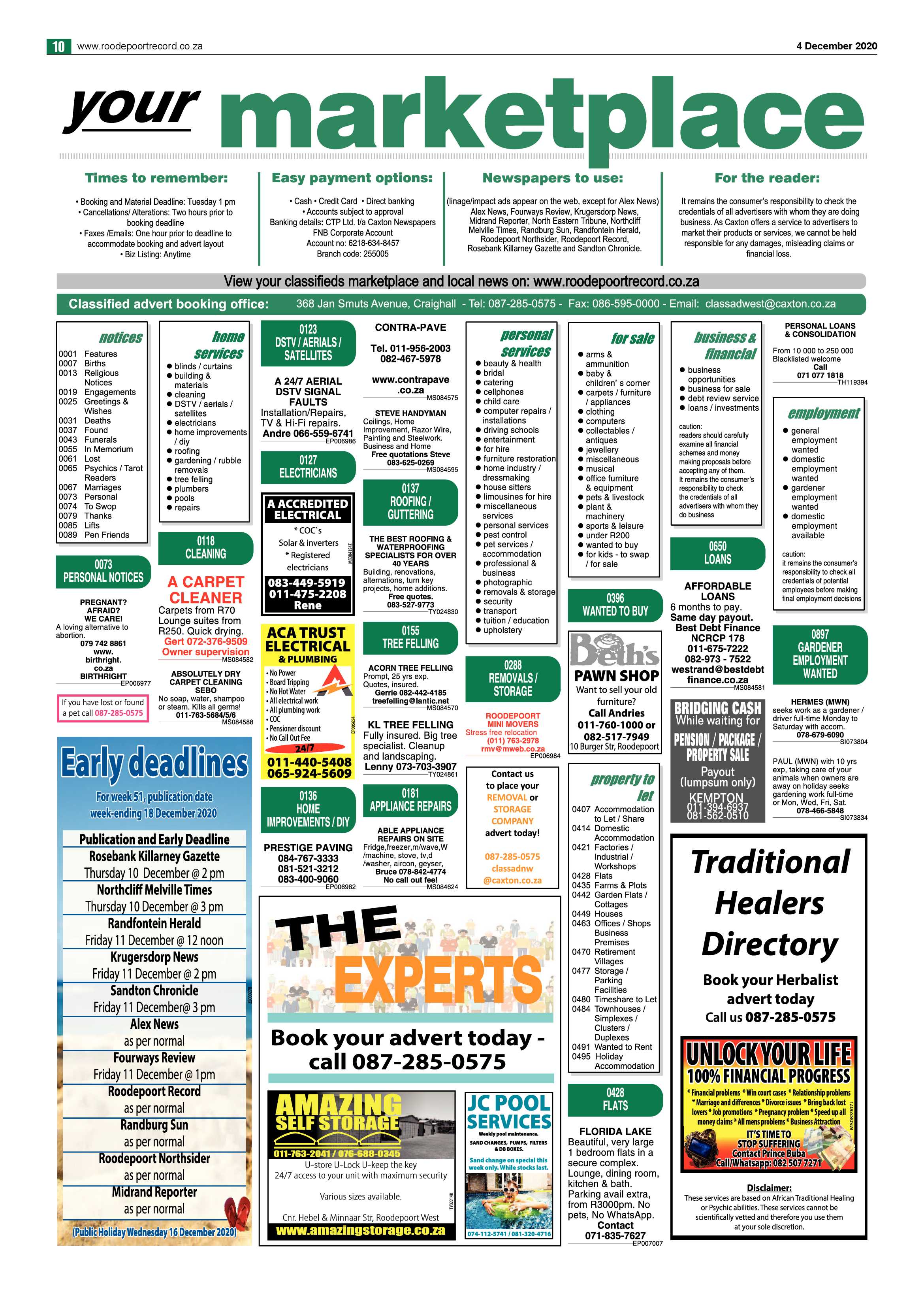 Roodepoort Northsider 4 December 2020 page 10