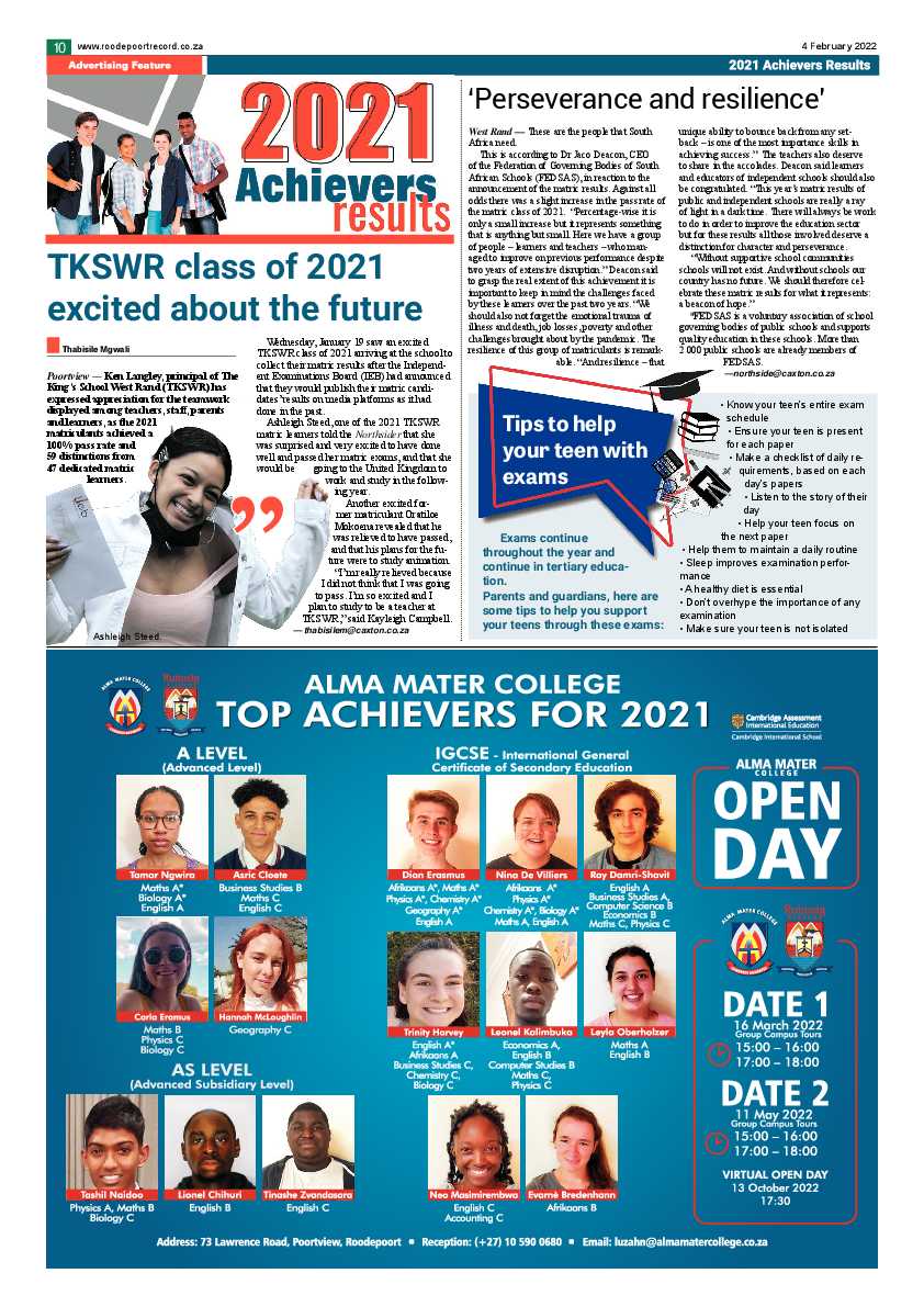 Roodepoort Northsider 4 February 2022 page 10