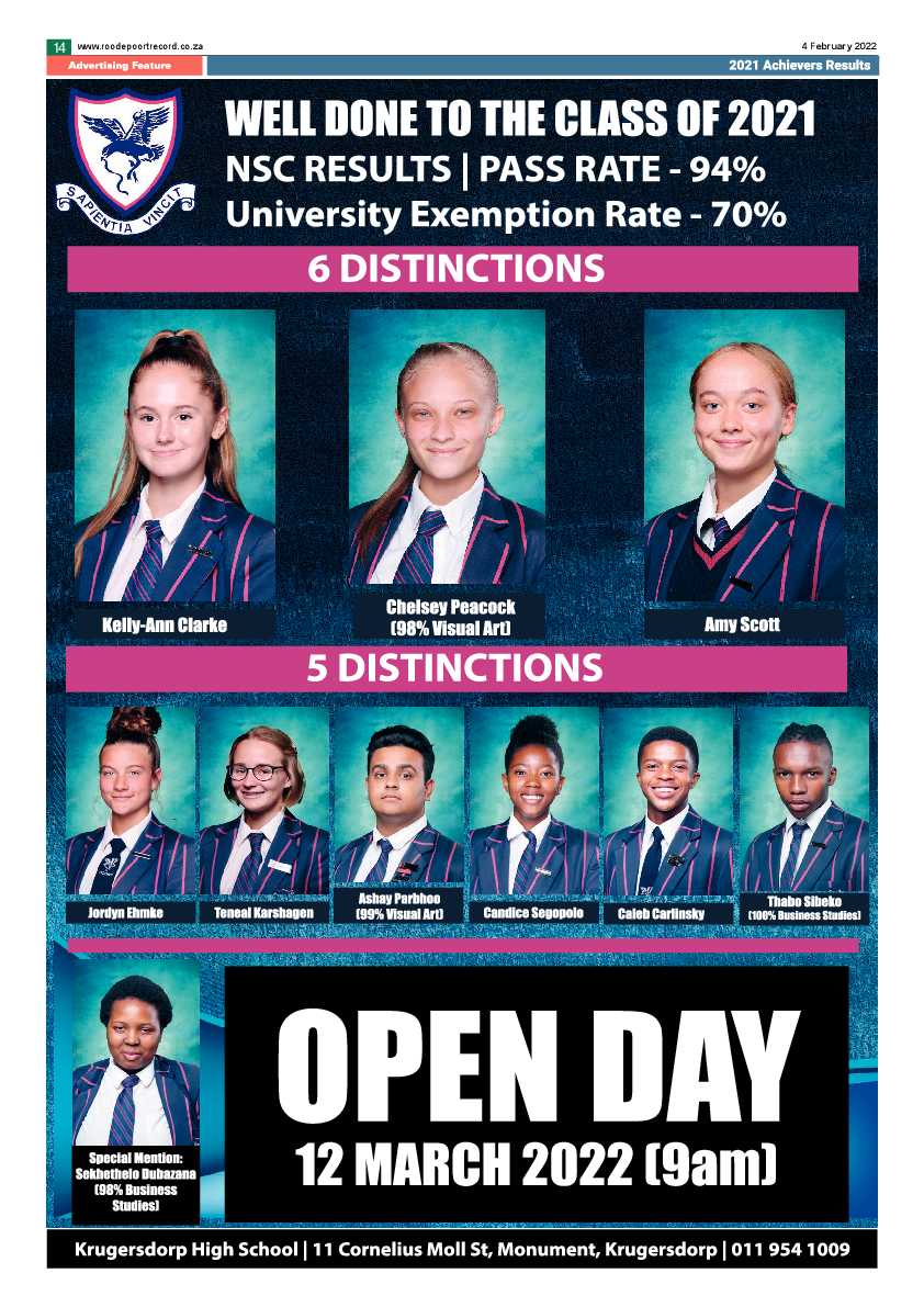 Roodepoort Northsider 4 February 2022 page 14