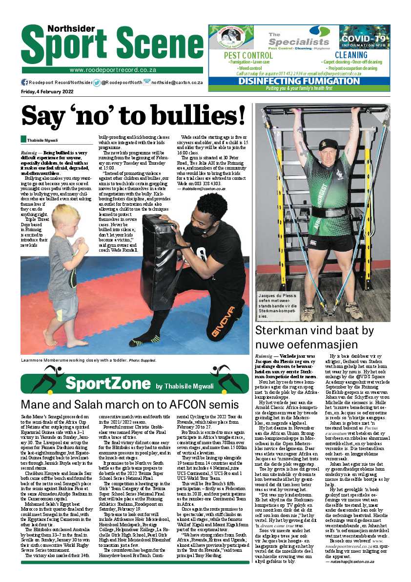 Roodepoort Northsider 4 February 2022 page 16