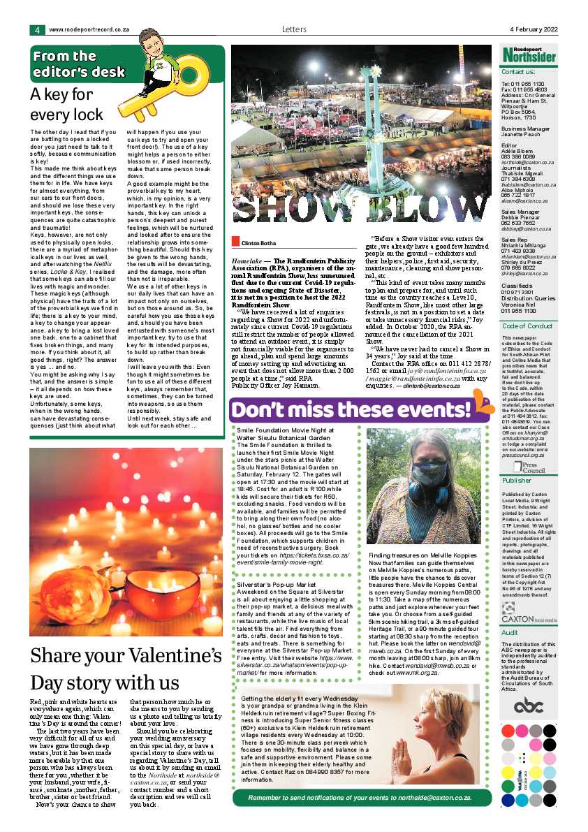 Roodepoort Northsider 4 February 2022 page 4