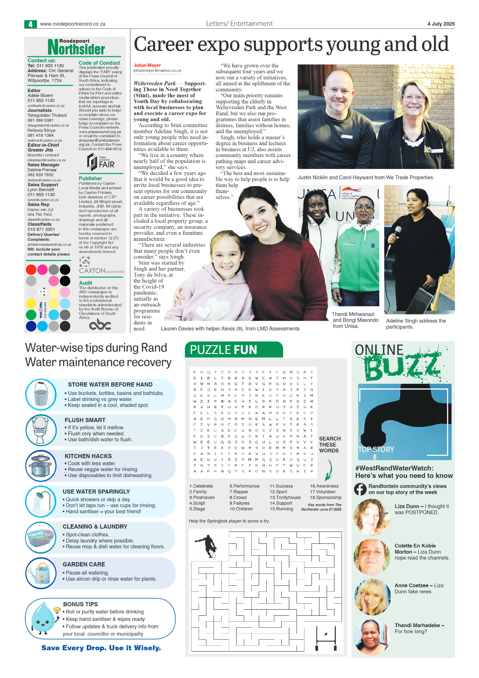Roodepoort Northsider 4 July 2025 page 4