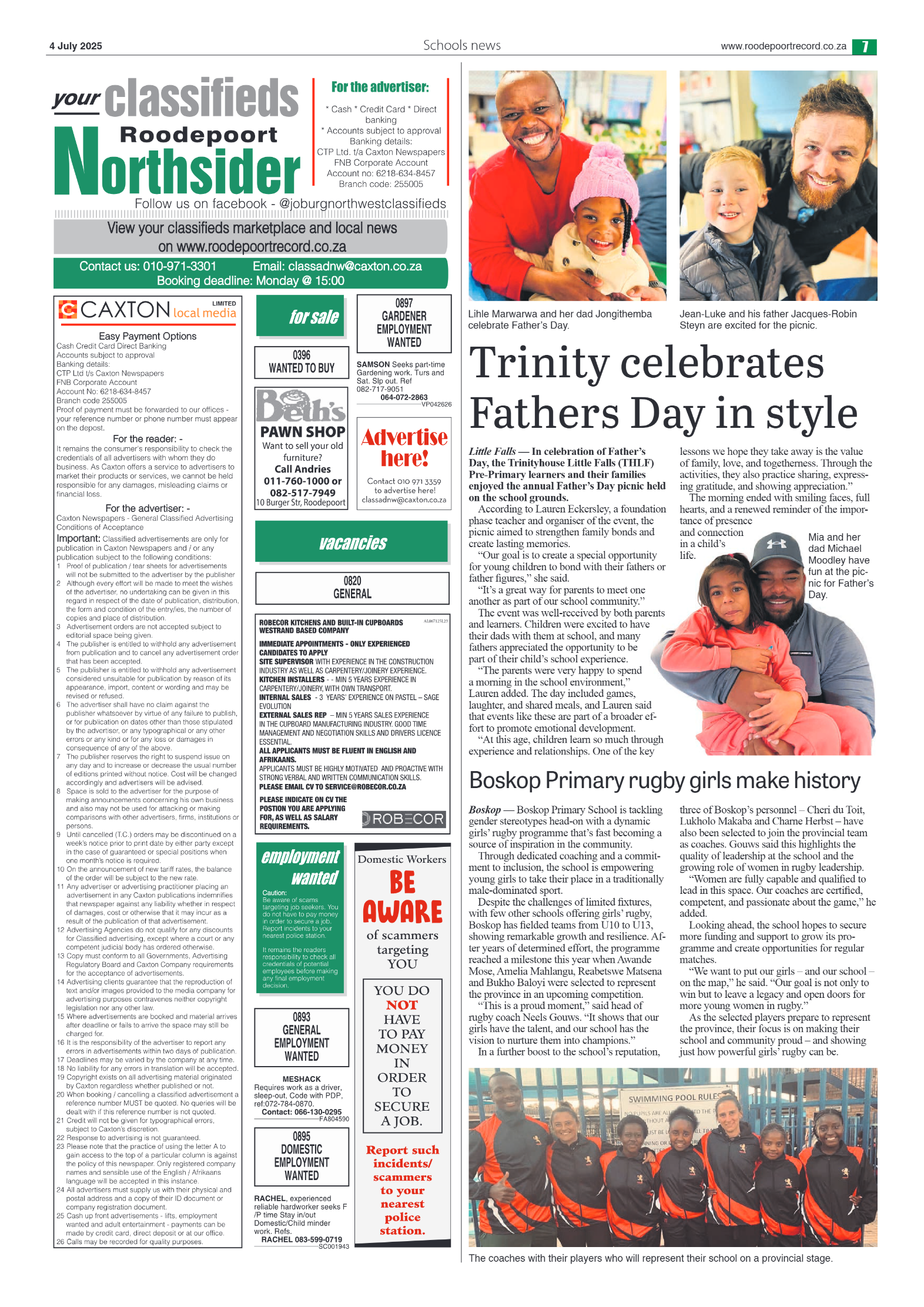 Roodepoort Northsider 4 July 2025 page 7