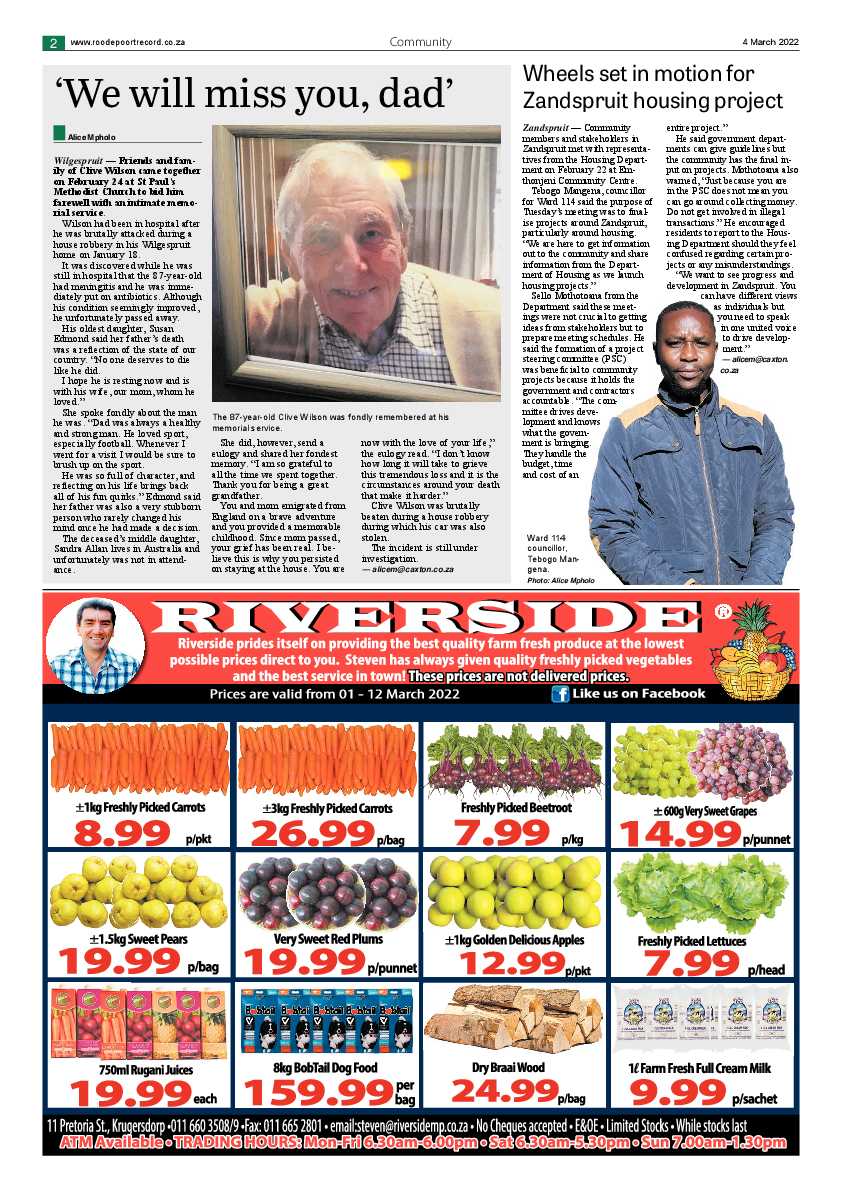 Roodepoort Northsider 4 March 2022 page 2