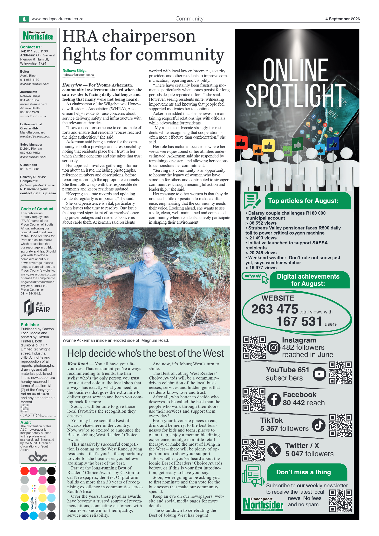 Roodepoort Northsider 4 September 2026 page 4