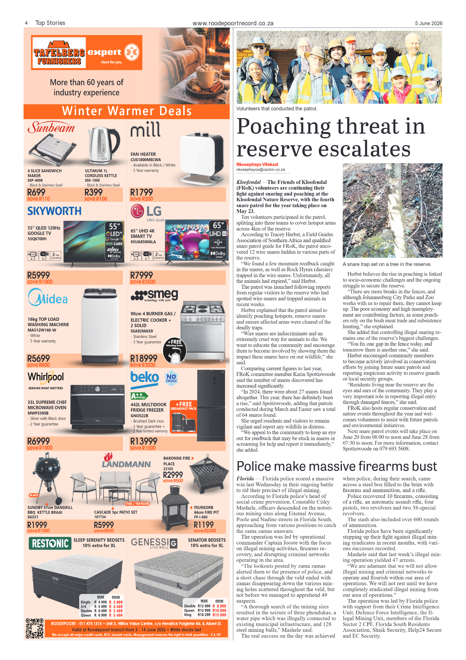 Roodepoort Record 5 June 2026 page 4